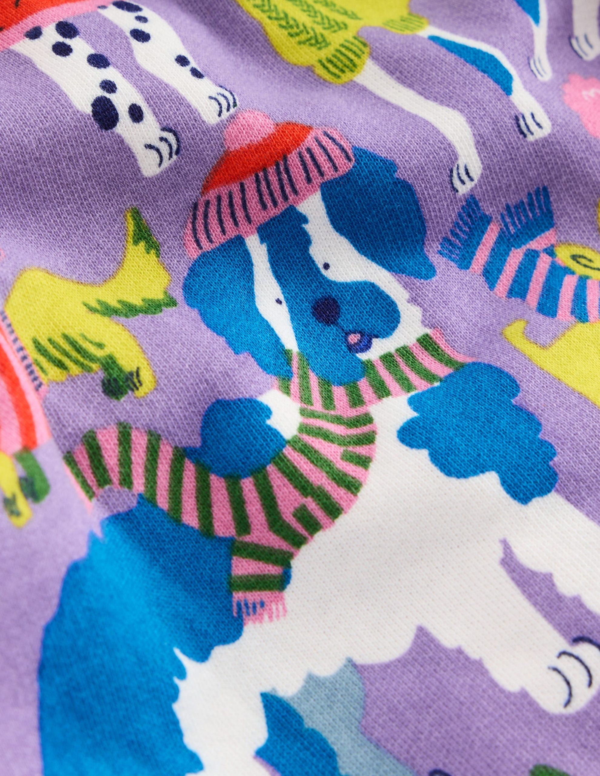 Printed Sweatshirt-Cosy Pups - Image 6