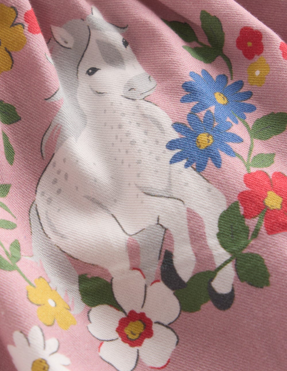 Madeline Long Sleeve Dress-Formica Pink Horses - Image 6