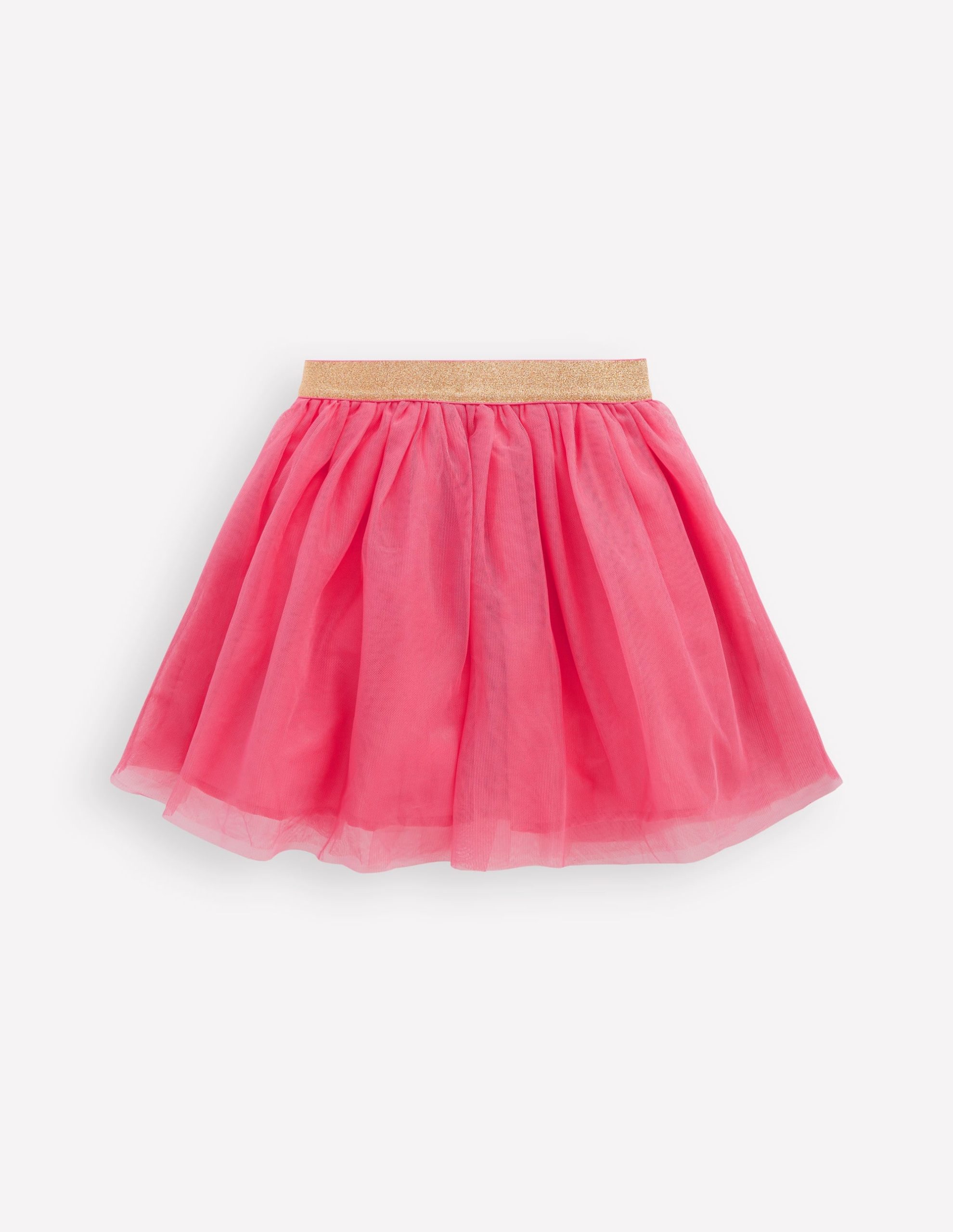 Appliqu?? Tulle Skirt-Pink Flowers - Image 2