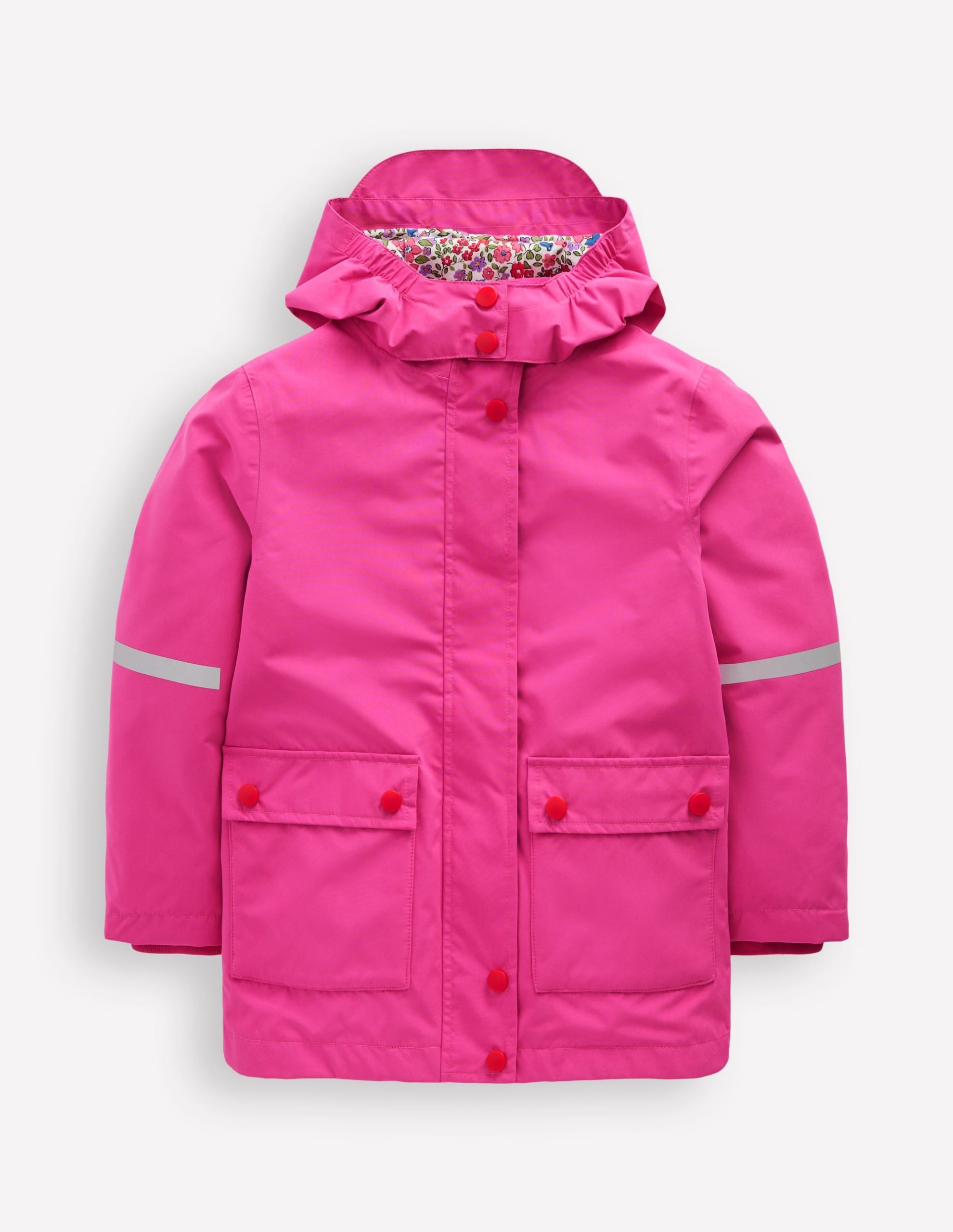Fisherman Jacket-Raspberry Pink