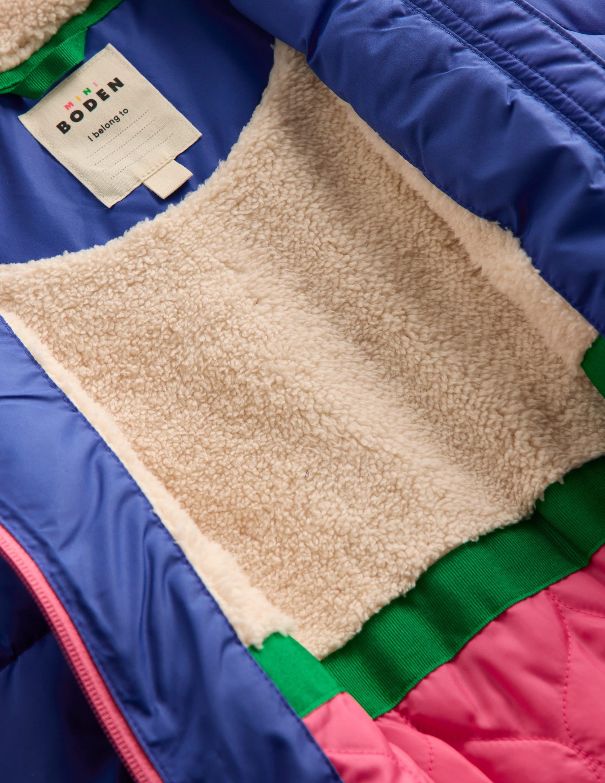 2-in-1 Padded Coat-Starboard Blue Rainbow - Image 6