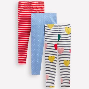 3-pack Leggings-Rainbow Hearts Pack