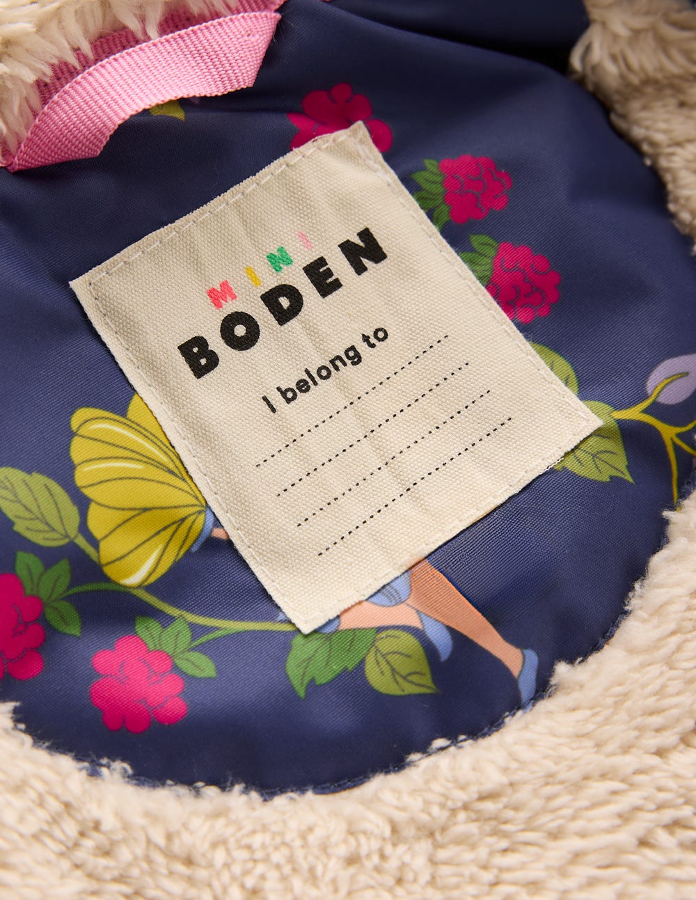 Sherpa Lined Anorak-Starboard Blue Fairies - Image 5