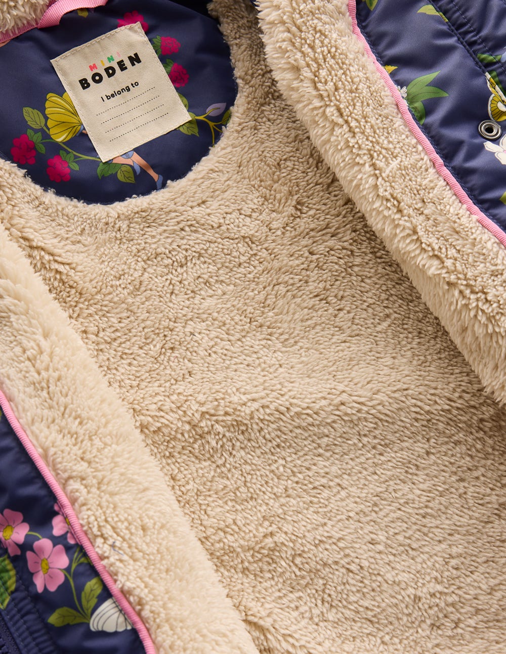 Sherpa Lined Anorak-Starboard Blue Fairies - Image 6