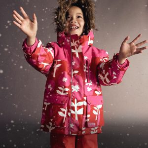 All-Weather Waterproof Coat-Giant Pink