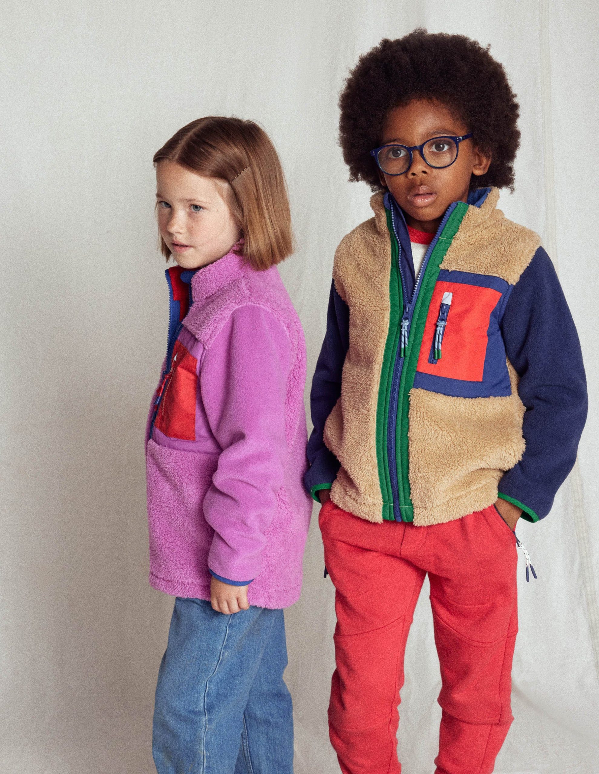 Cosy Windproof Fleece-Foxglove Purple - Image 3