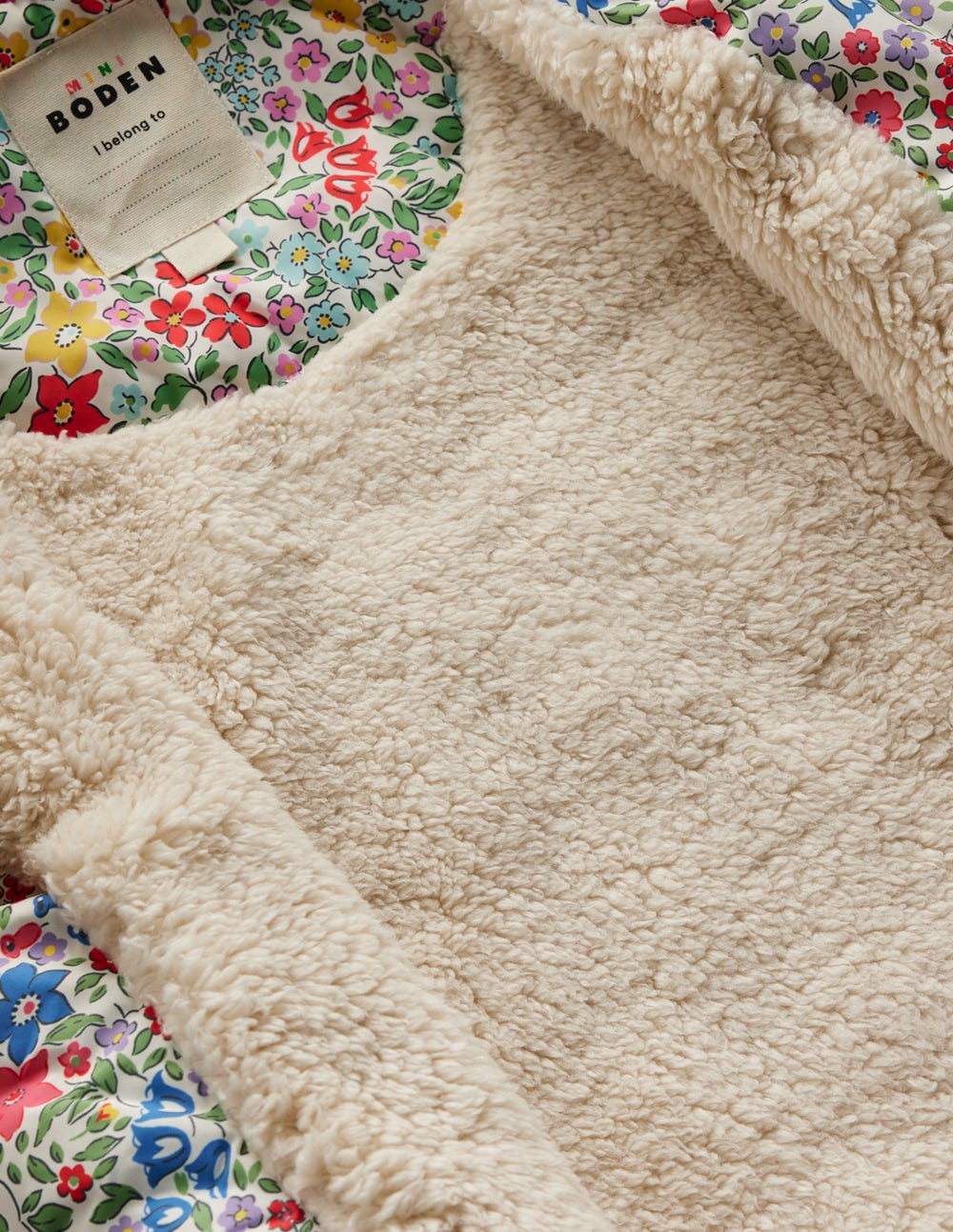 Quilted Collared Jacket-Rose Pink Flowerbed - Image 6