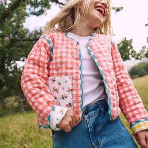 Aurore Reversible Jacket-Patchwork Floral