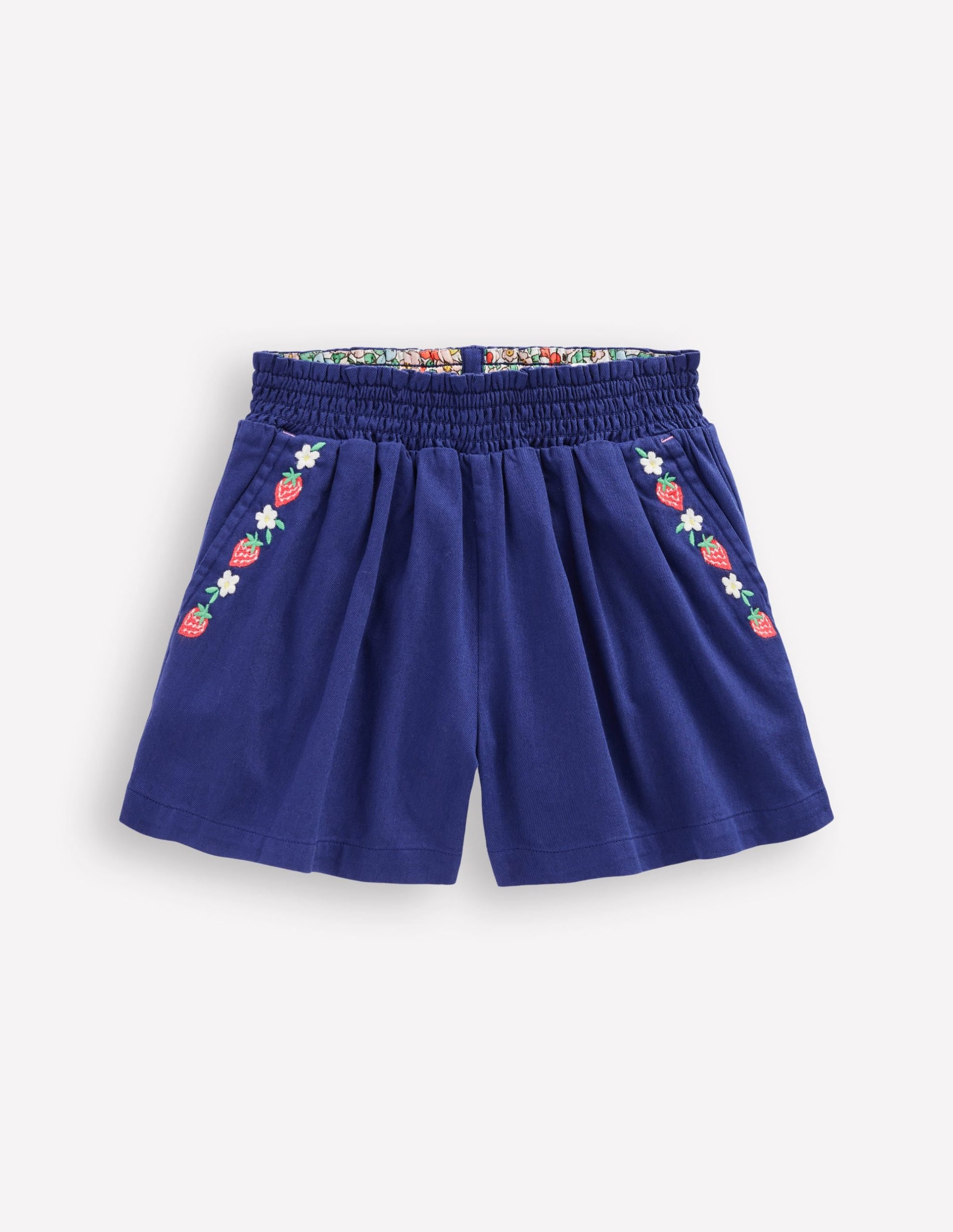 Pull-On Shorts-Starboard Blue