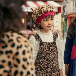 Novelty Beret-Leopard
