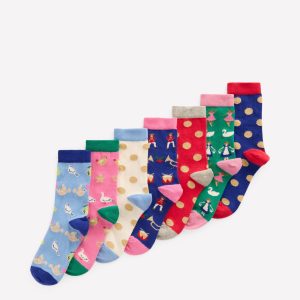 Socks 7 Pack-12 Days of Christmas