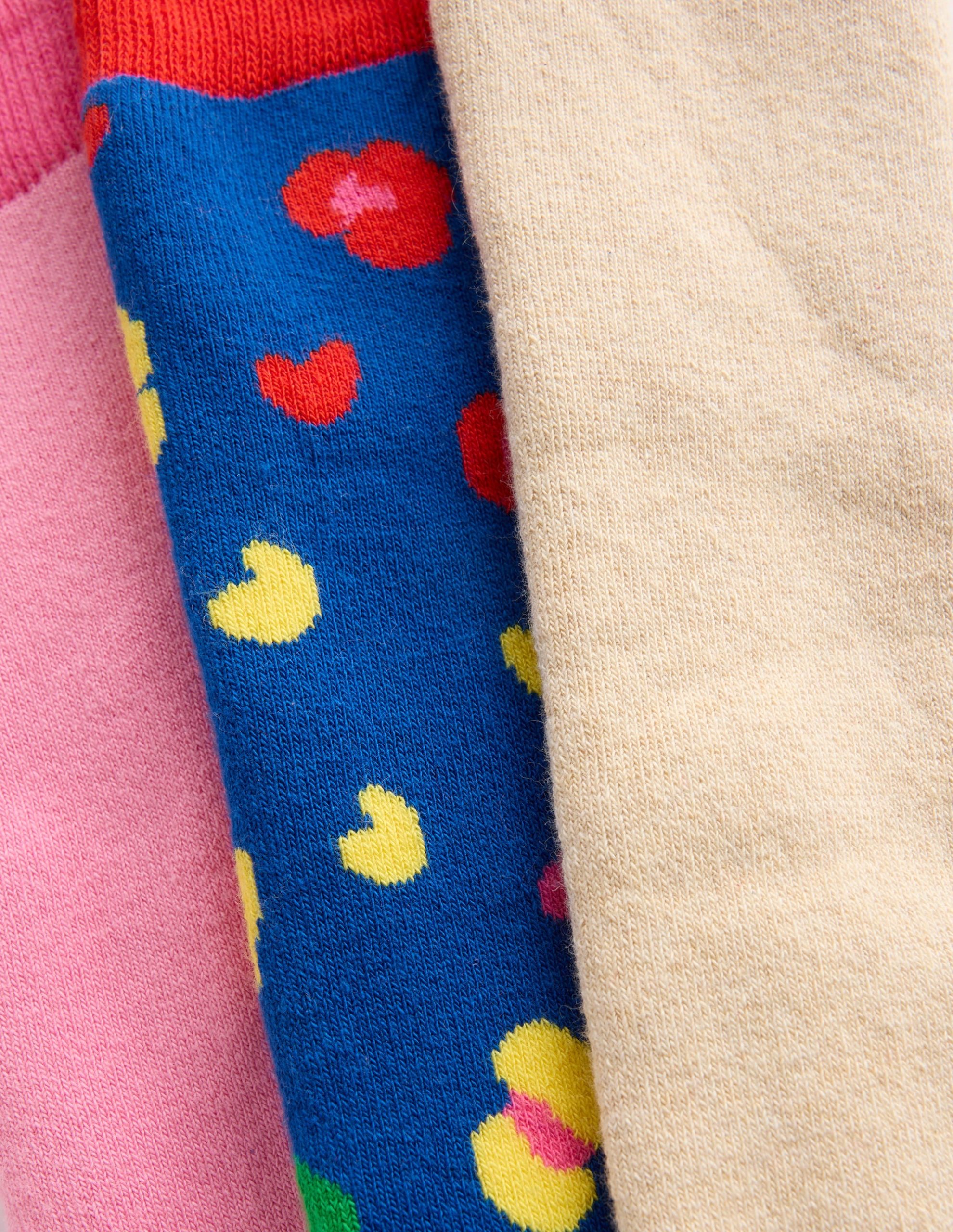 3-pack Ski Socks-Multi Leopard - Image 2