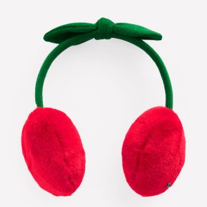 Novelty Ear Muffs-Cherry