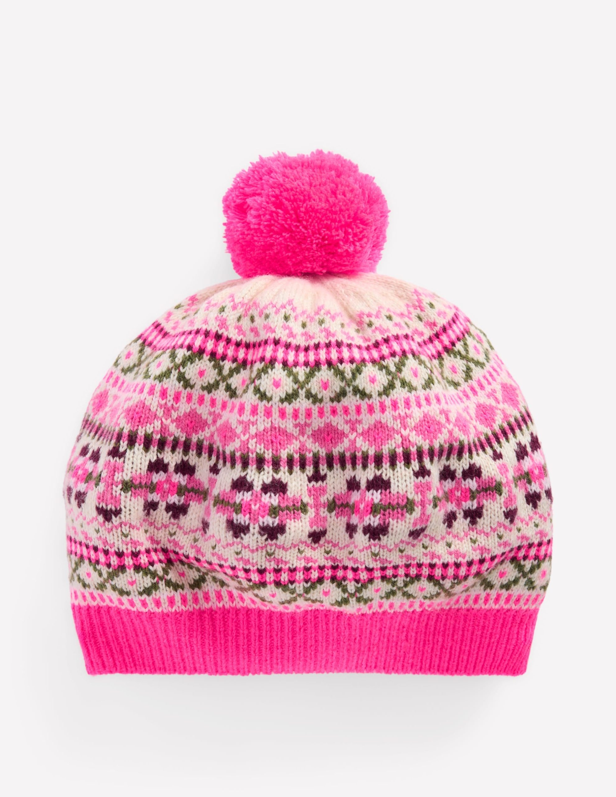 Fair Isle Beret-Heritage Fair Isle - Image 2