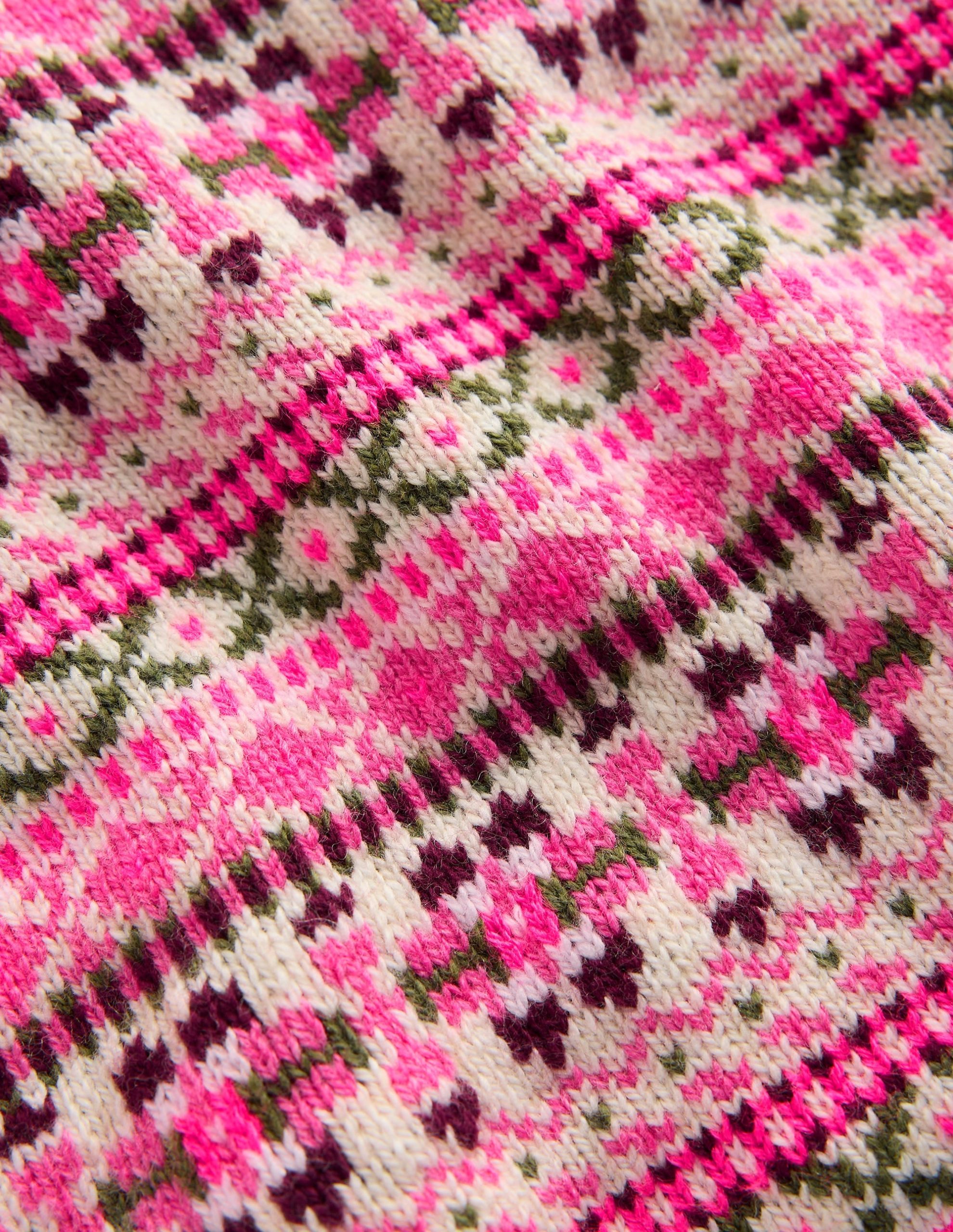 Fair Isle Snood-Heritage Fair Isle - Image 2