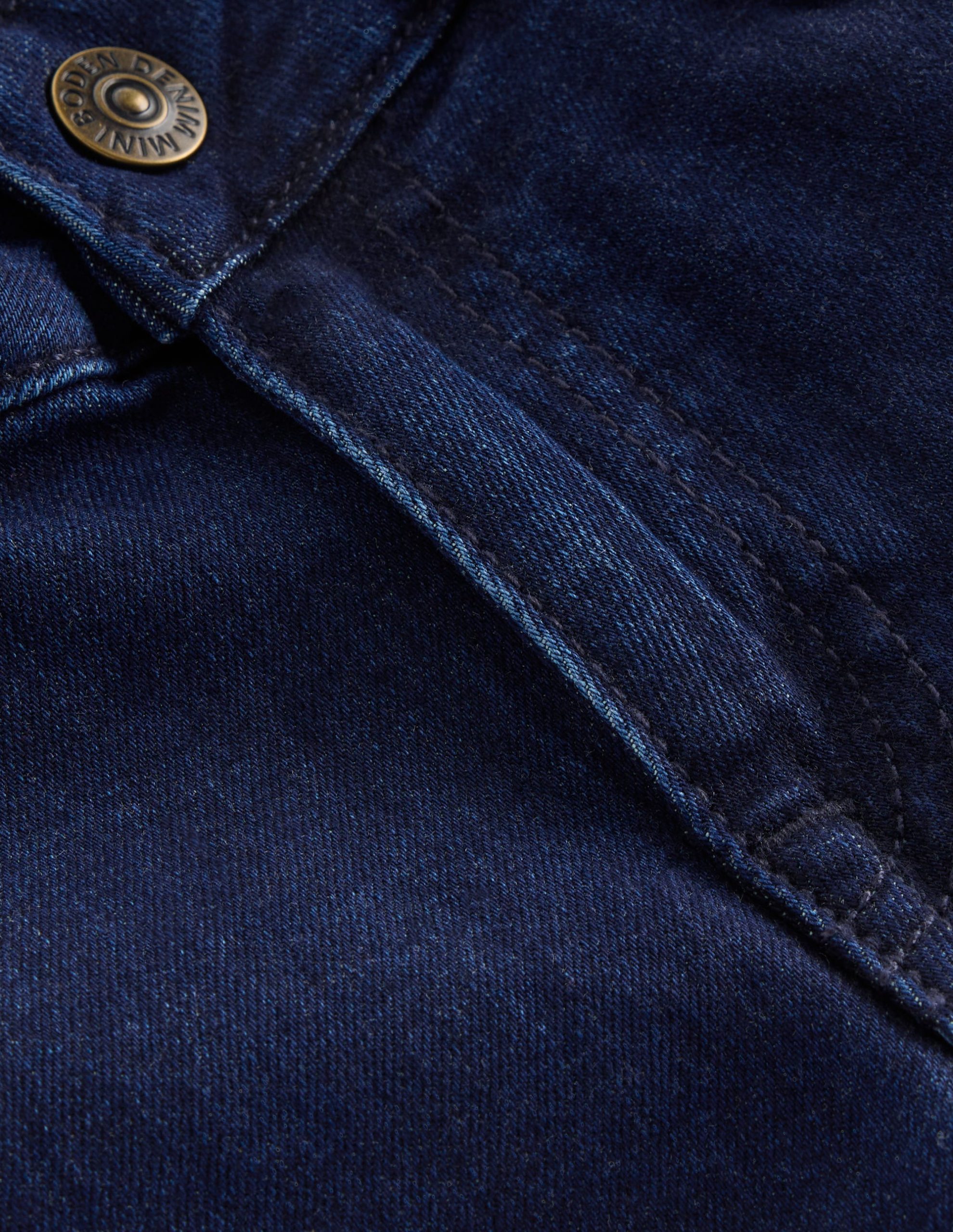 Wide Leg Pants-Dark Vintage Blue - Image 3