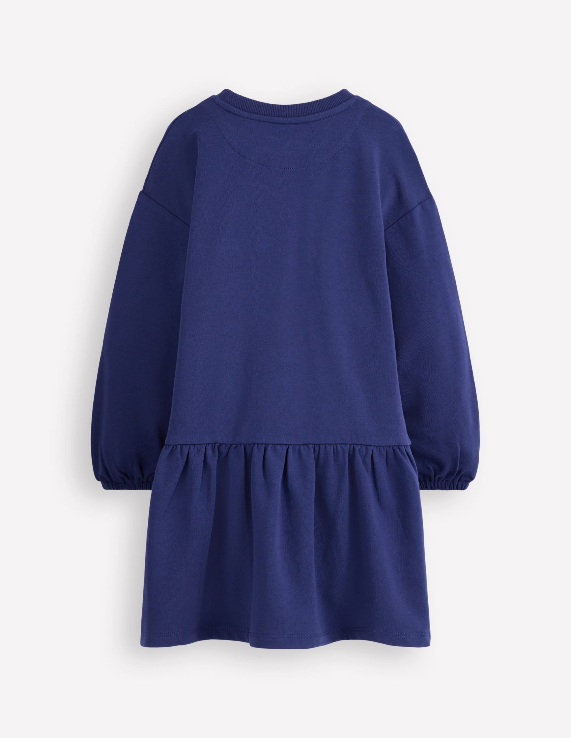 Logo Sweatshirt Dress-Starboard Blue Cherry - Image 3
