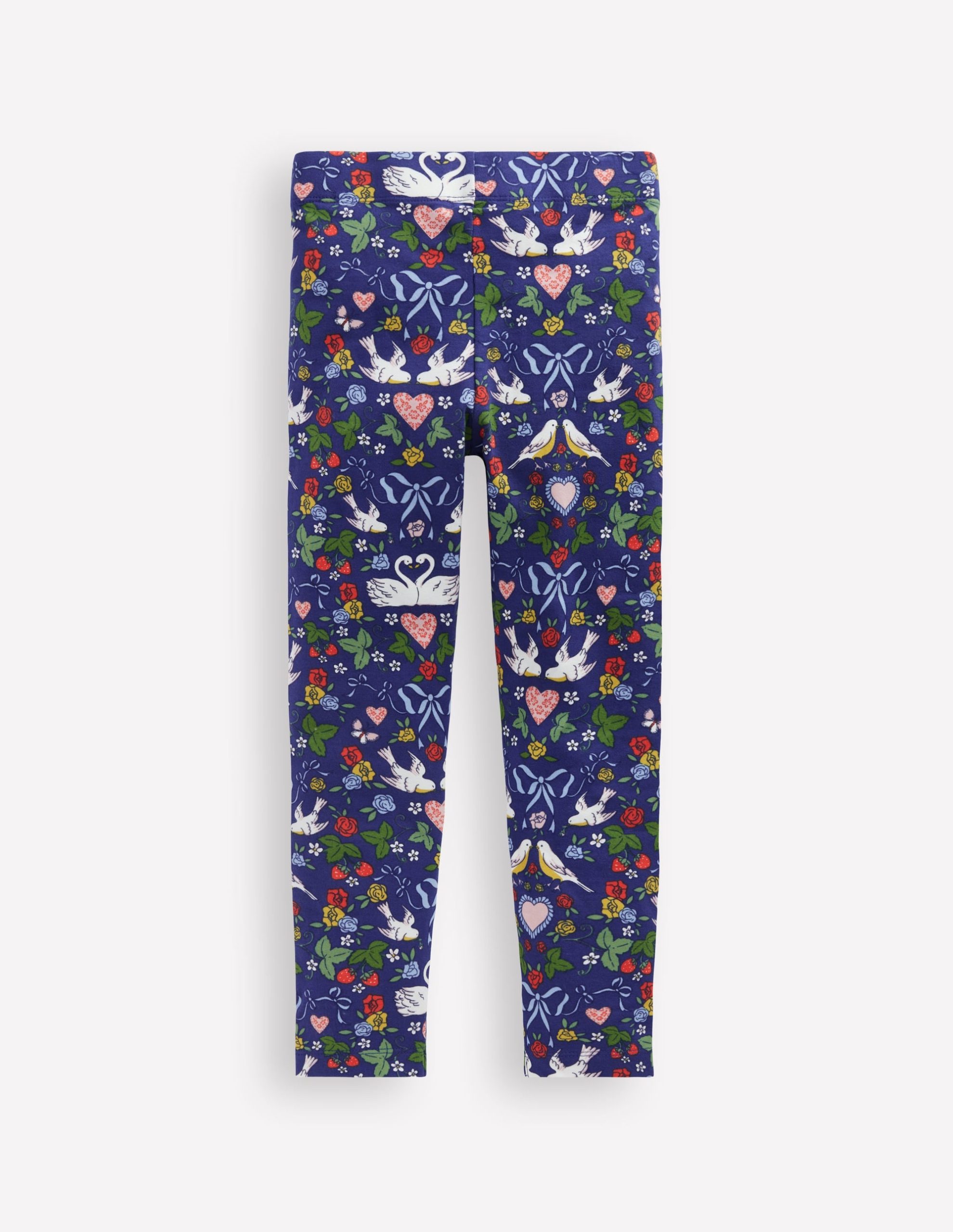 Fun Leggings-Starboard Blue Lovebirds - Image 2