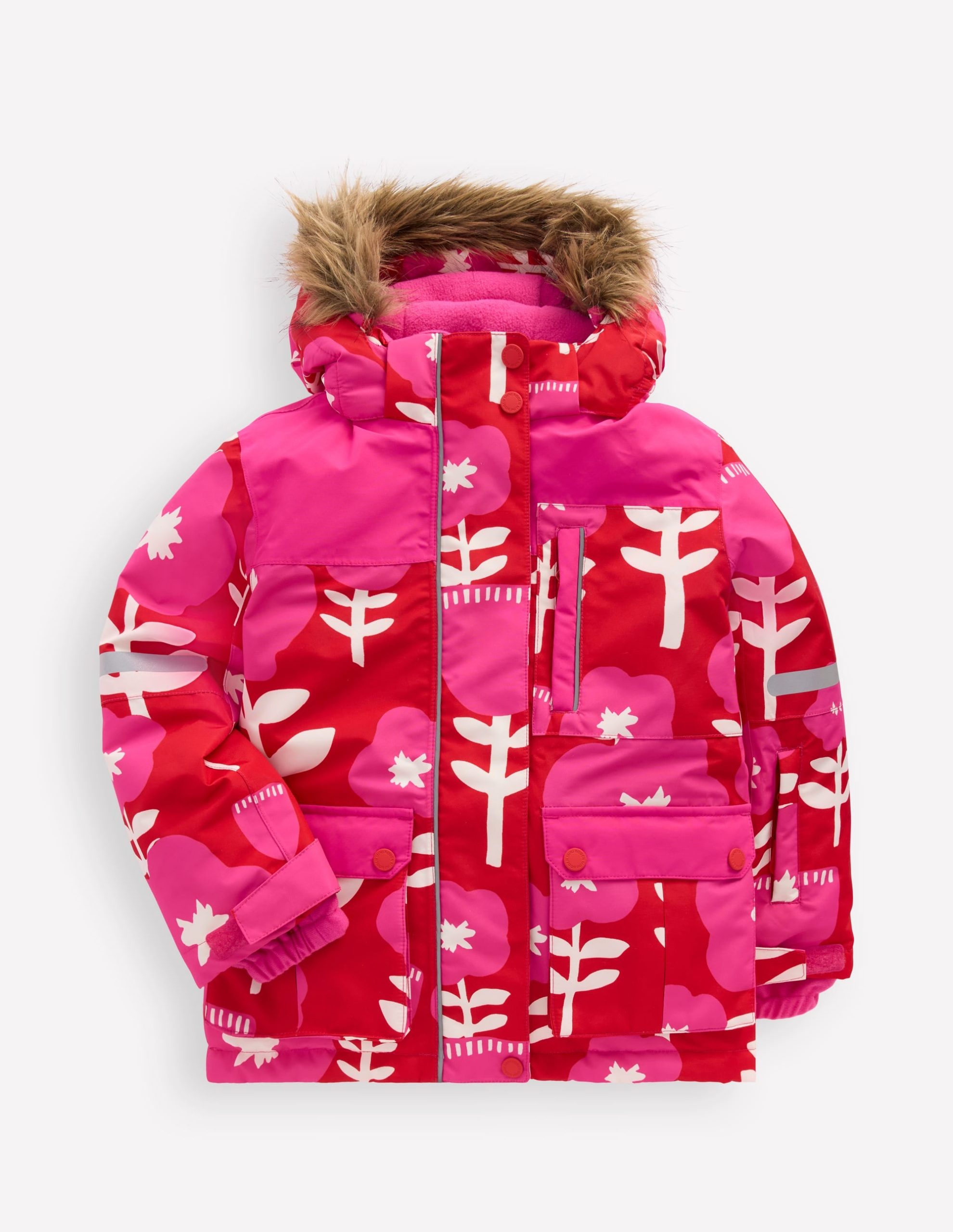 All-Weather Waterproof Coat-Giant Pink - Image 2