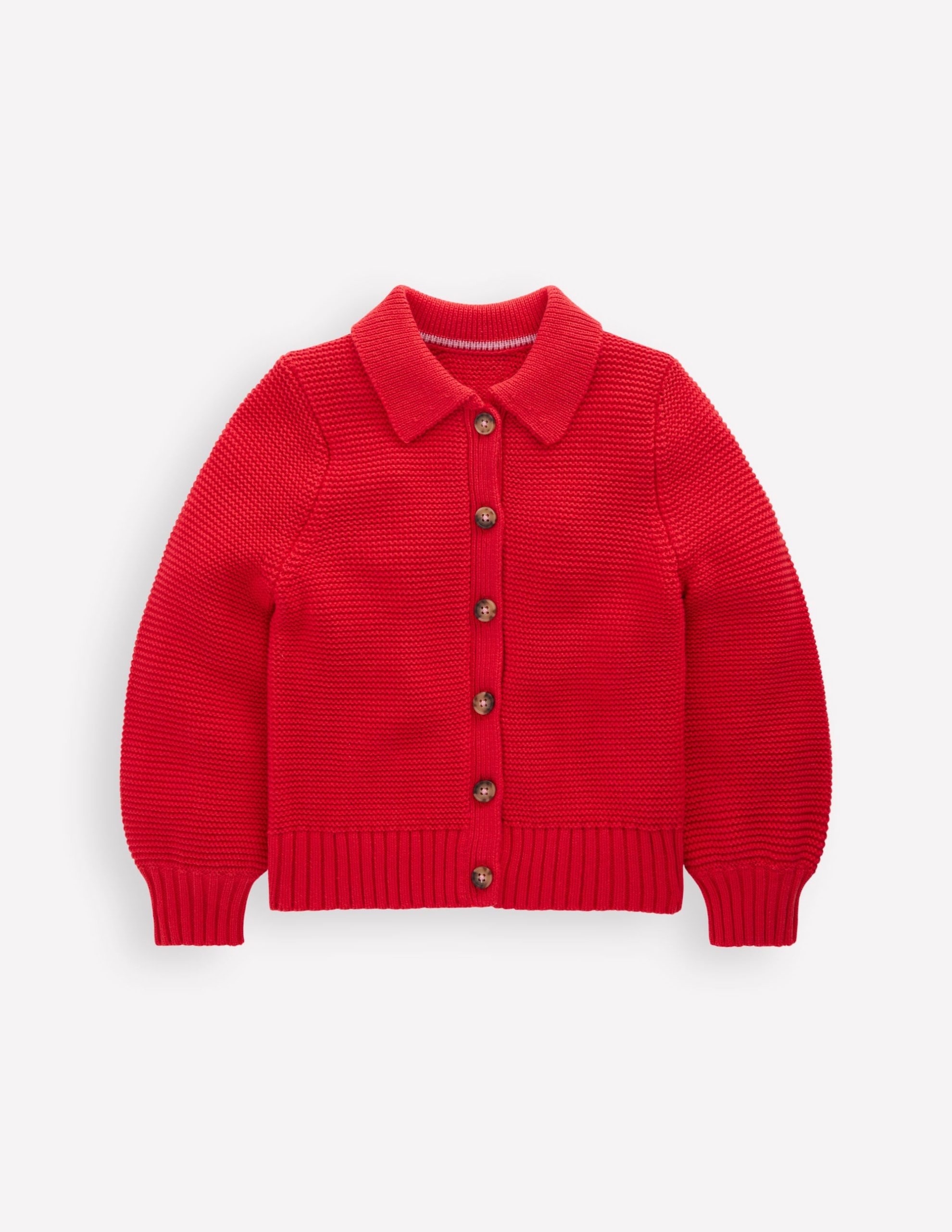 Collared Cardigan-Rockabilly Red - Image 6