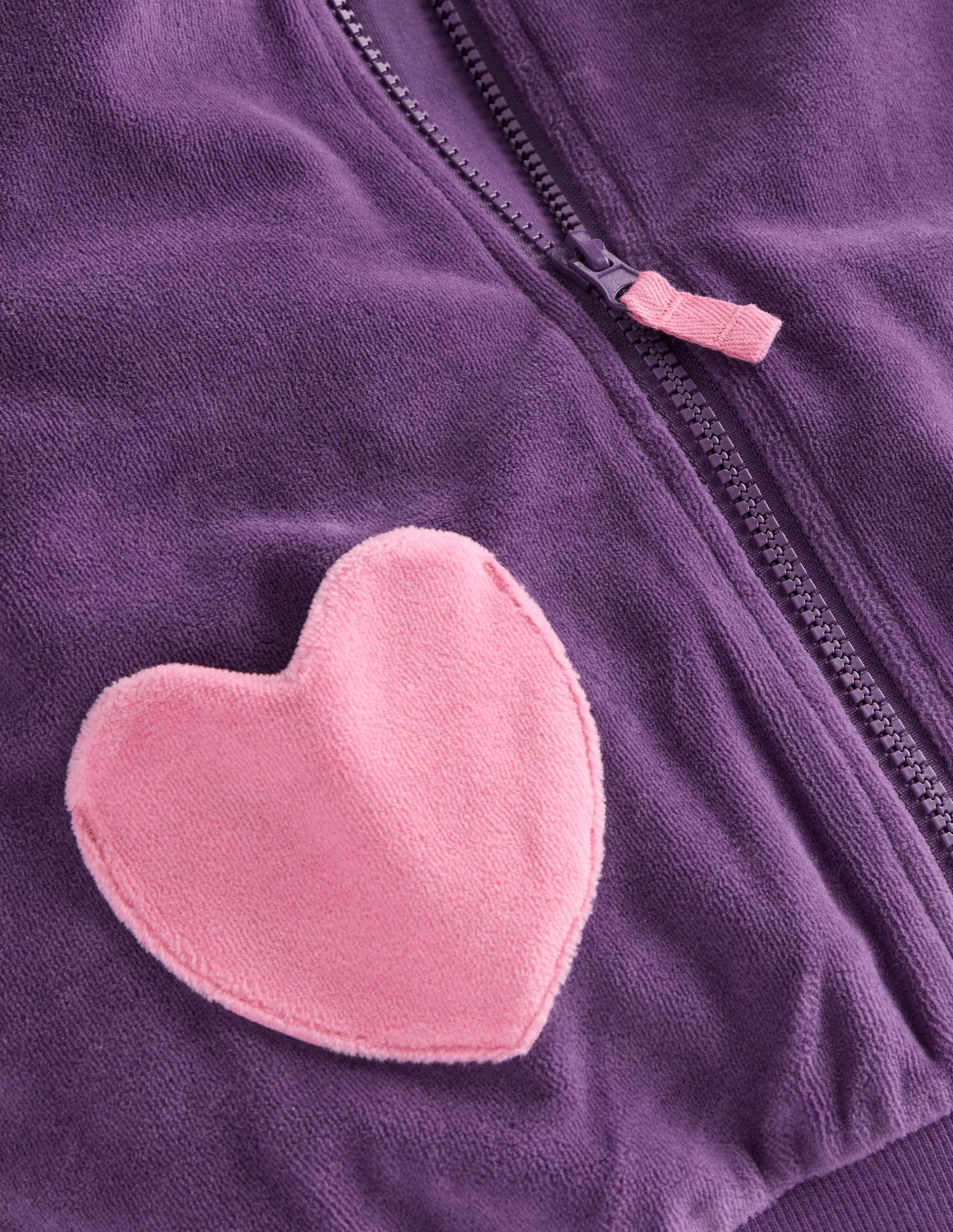 Velour Hoodie-Mystical Purple - Image 3