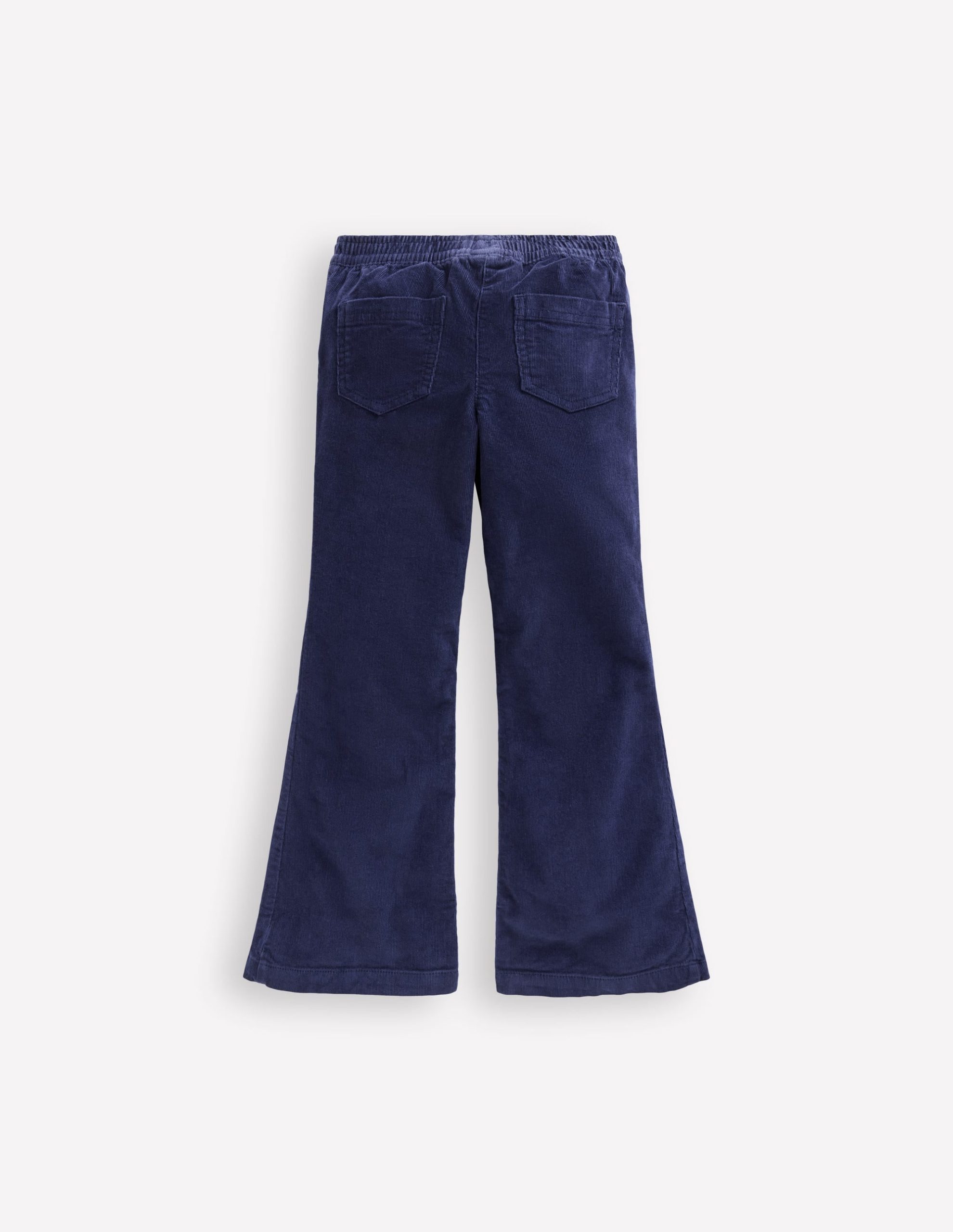 Flared Cord Legging-College Navy - Image 3