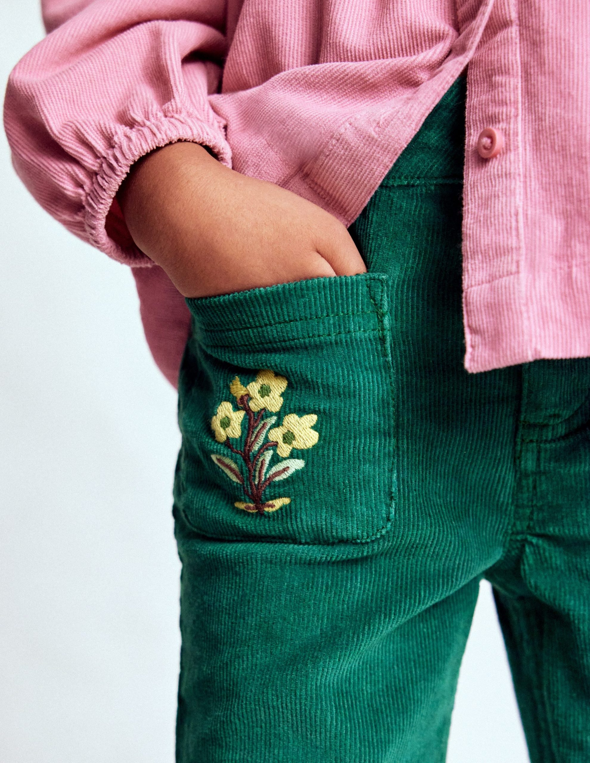 Kick Flare Pants-Emerald Night - Image 2