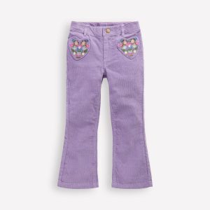 Kick Flare Pants-Aster Purple