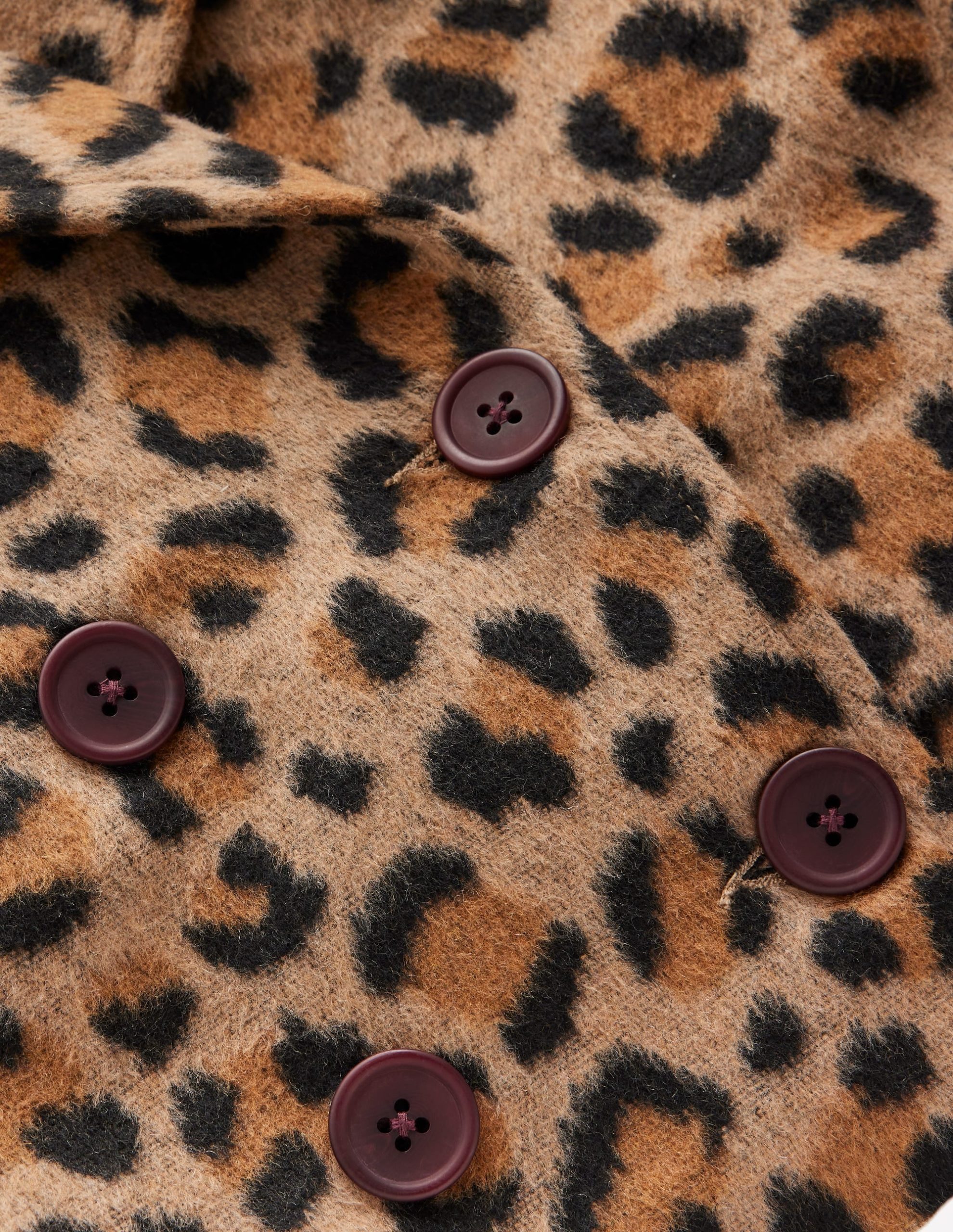 Pea Coat-Large Leopard Spot - Image 4