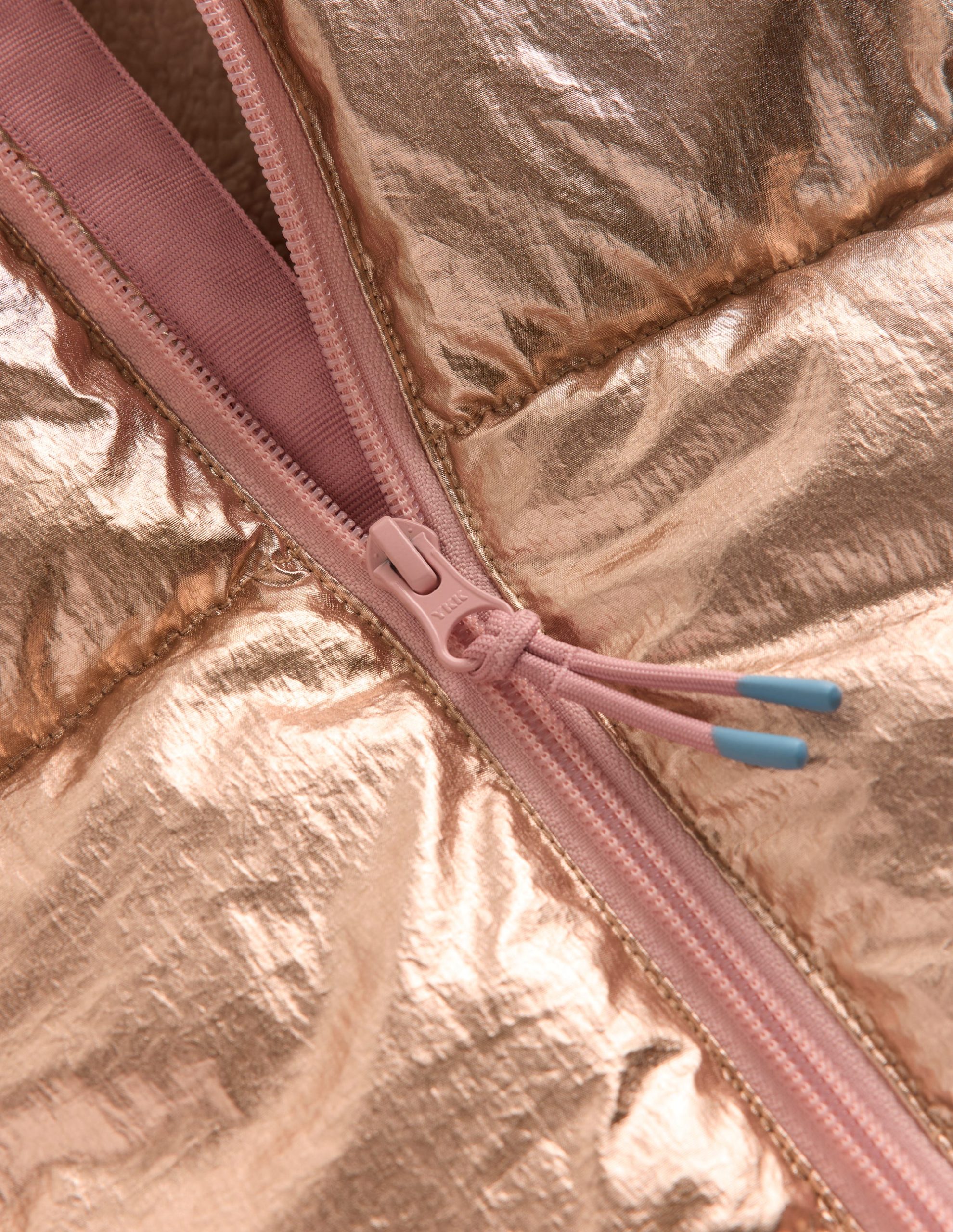 Fun Padded Coat-Gold - Image 4