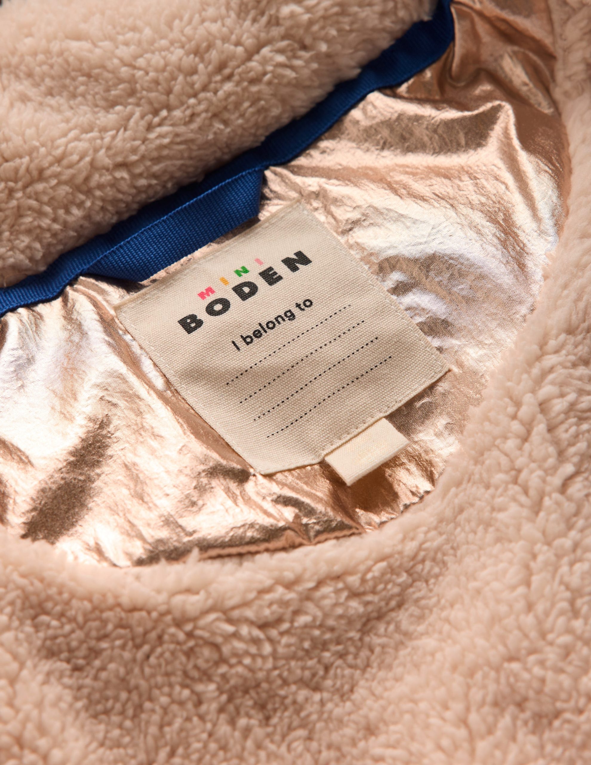 Fun Padded Coat-Gold - Image 5