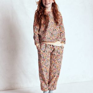 Relaxed Printed Sweatshirt-Ditsy Floral