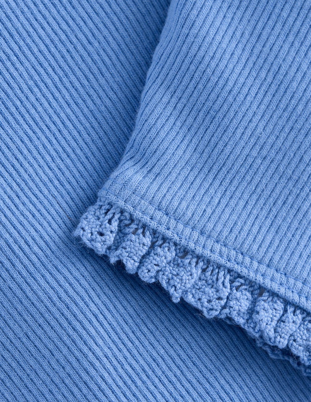 Ribbed Leggings-Forget Me Not Blue - Image 3