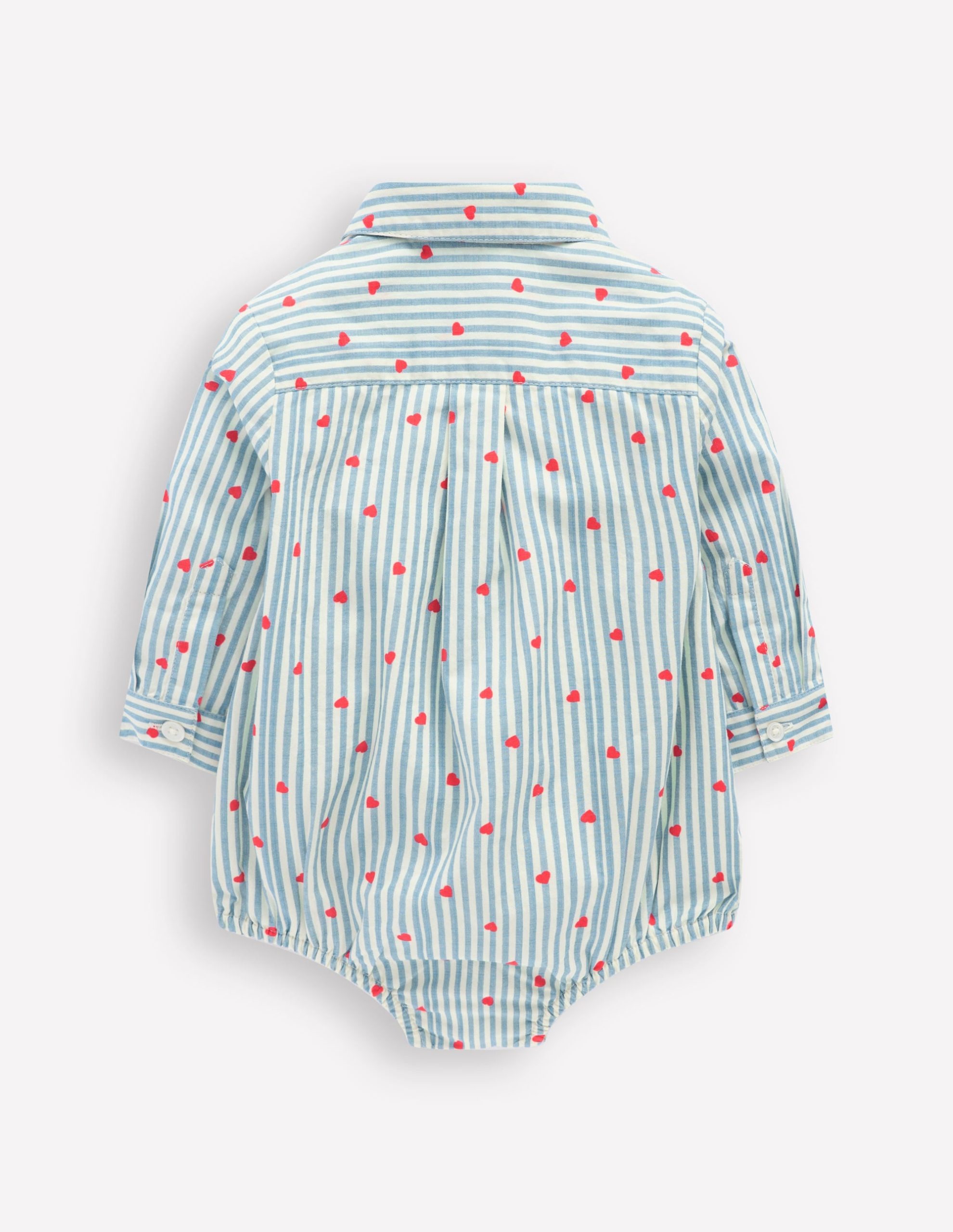 Woven Shirt Body-Ticking Confetti Heart - Image 4