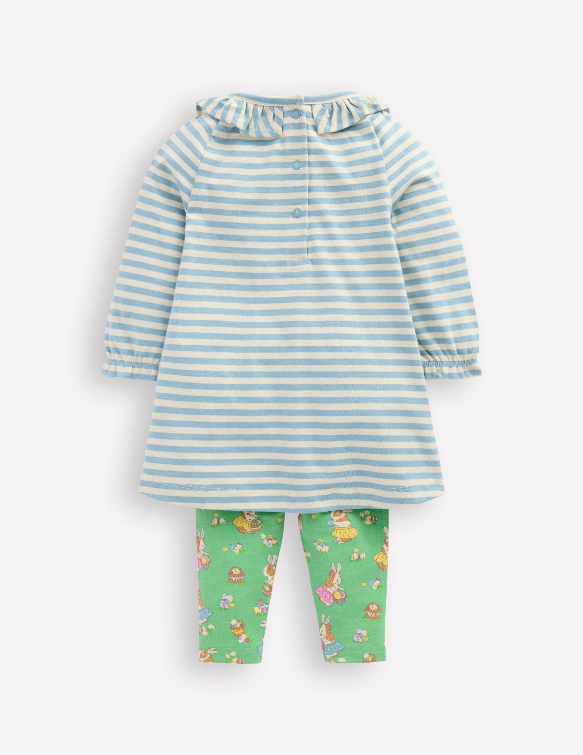 Jersey Logo Dress Set-Vintage Blue Guinea Pigs - Image 3