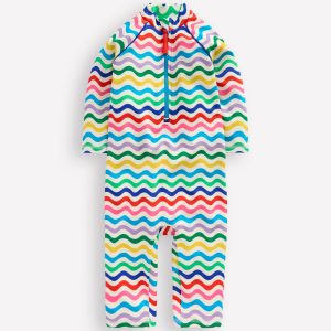 Fun Sun Safe Surfsuit-Multi Small Wave