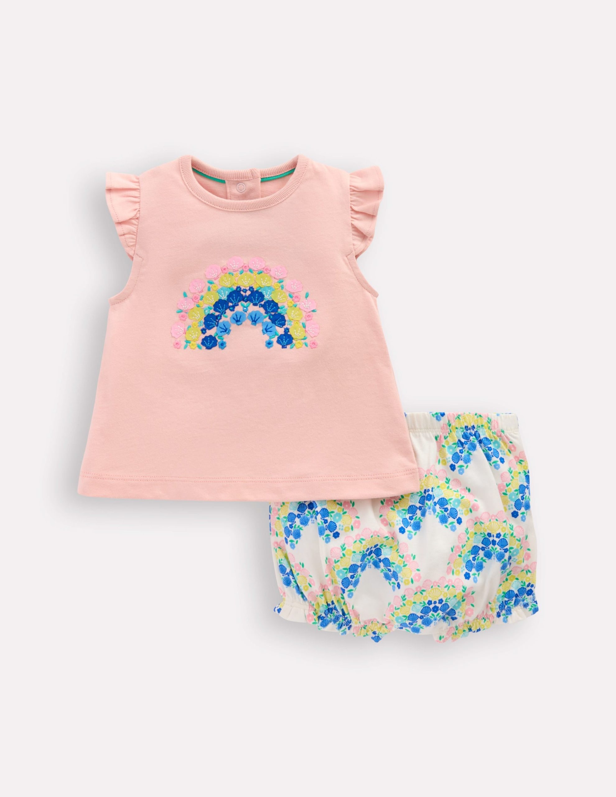 Ruffle Jersey Playset-Coconut Milk Rainbow Shells - Image 2