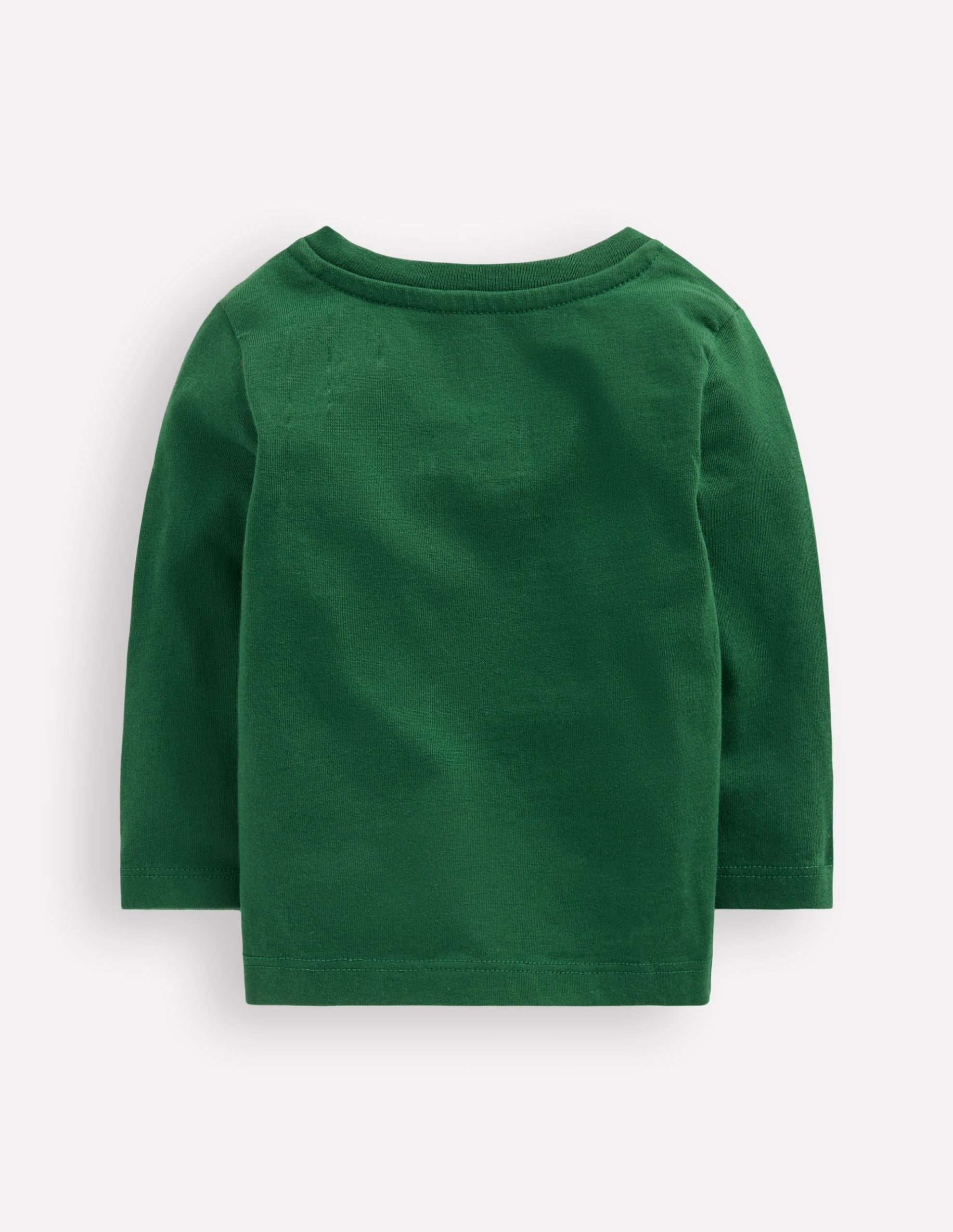 Long Sleeve Applique T-Shirt-Pine Green Nutcracker - Image 2