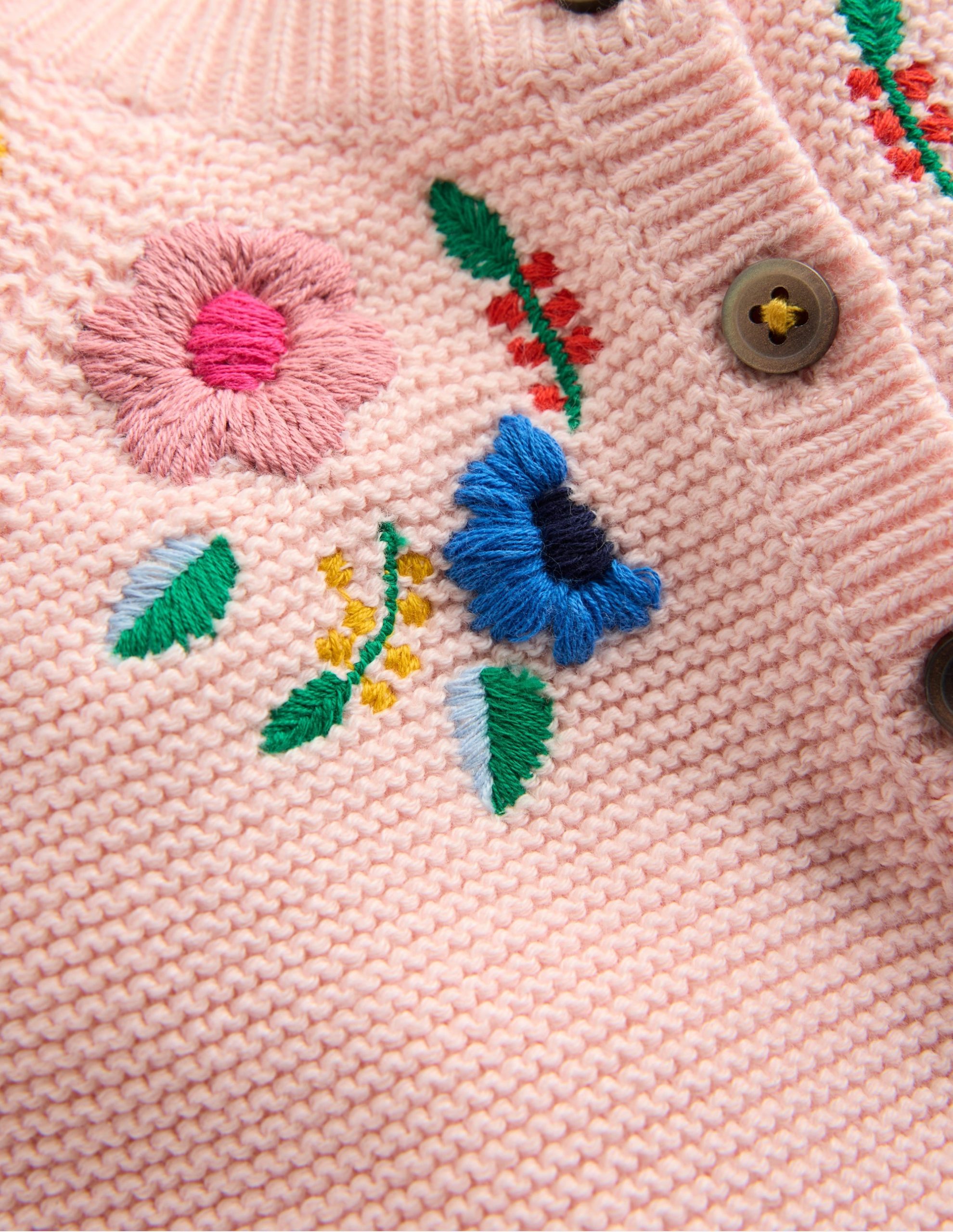 Pretty Embroidered Cardigan-Lotus - Image 3