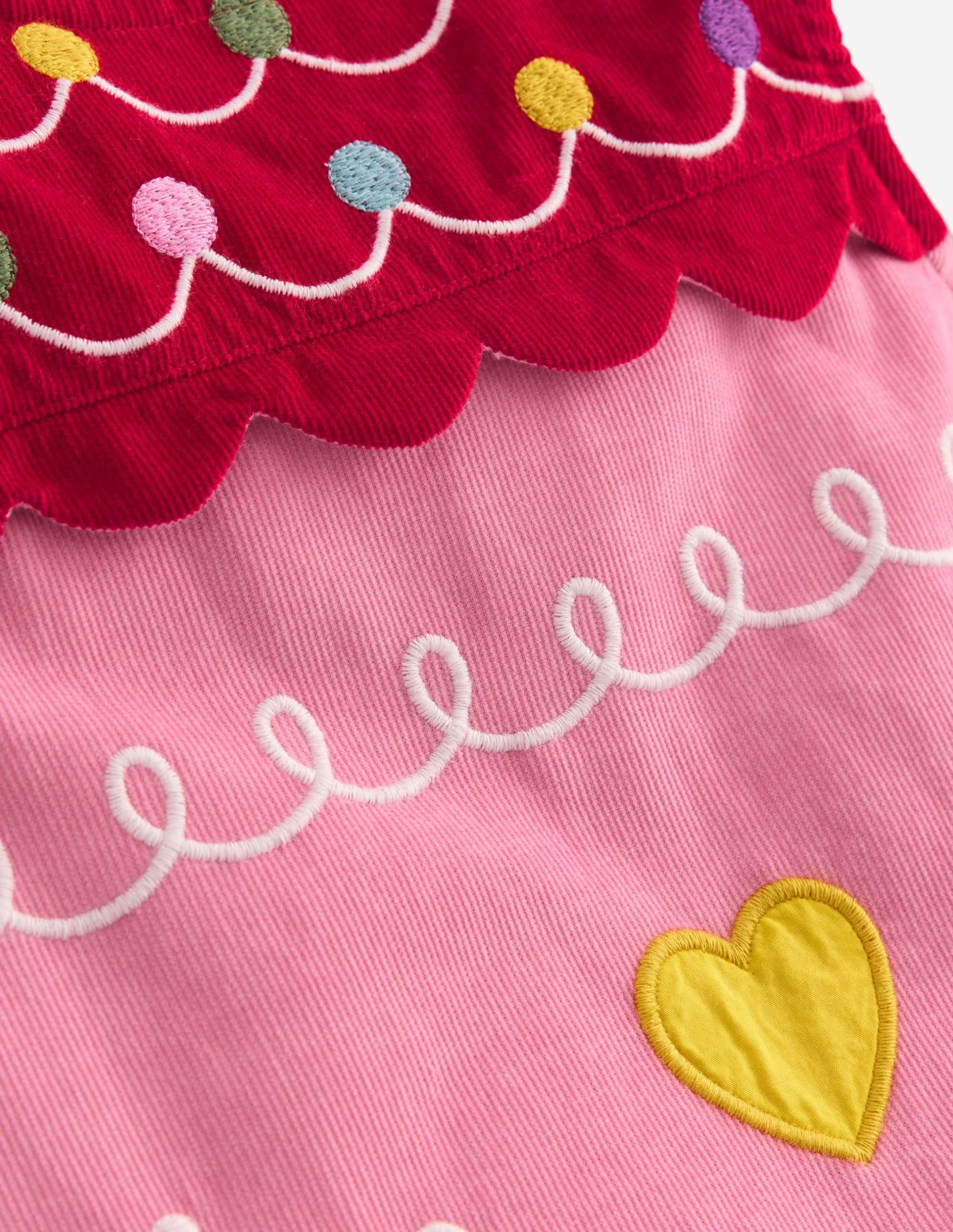 Novelty Cord Dress Set-Gingerbread House - Image 3