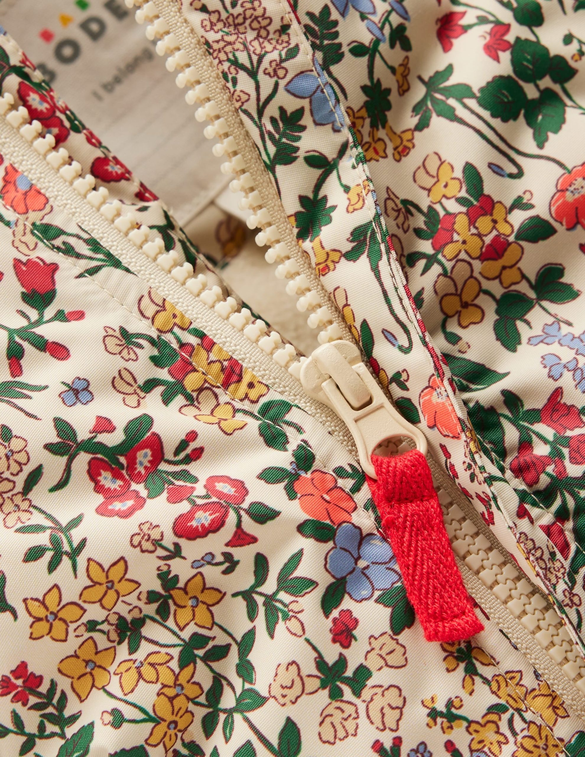 Girls Snowsuit-Multi Flower Meadow - Image 3