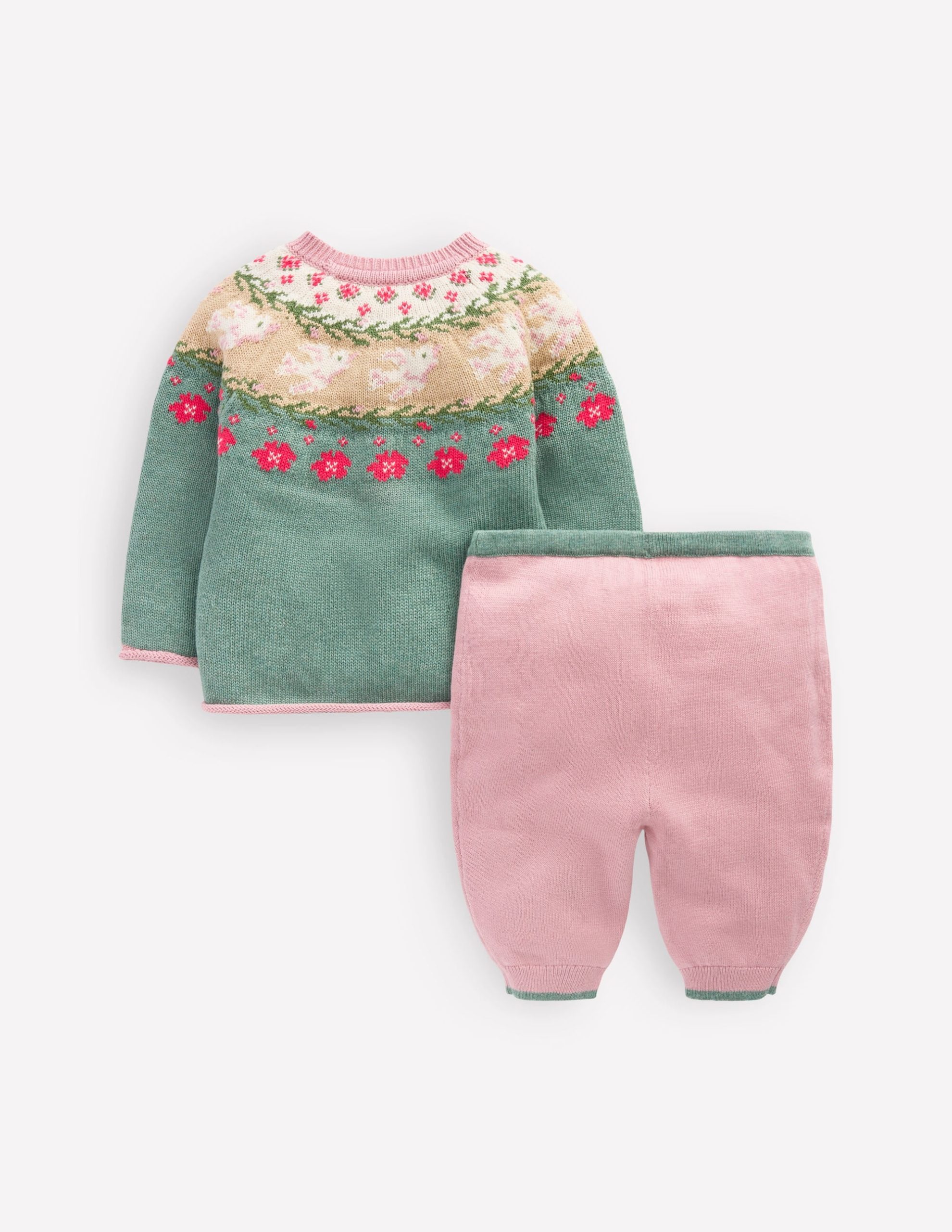 Knitted Play Set-Csarite Green Dove - Image 2