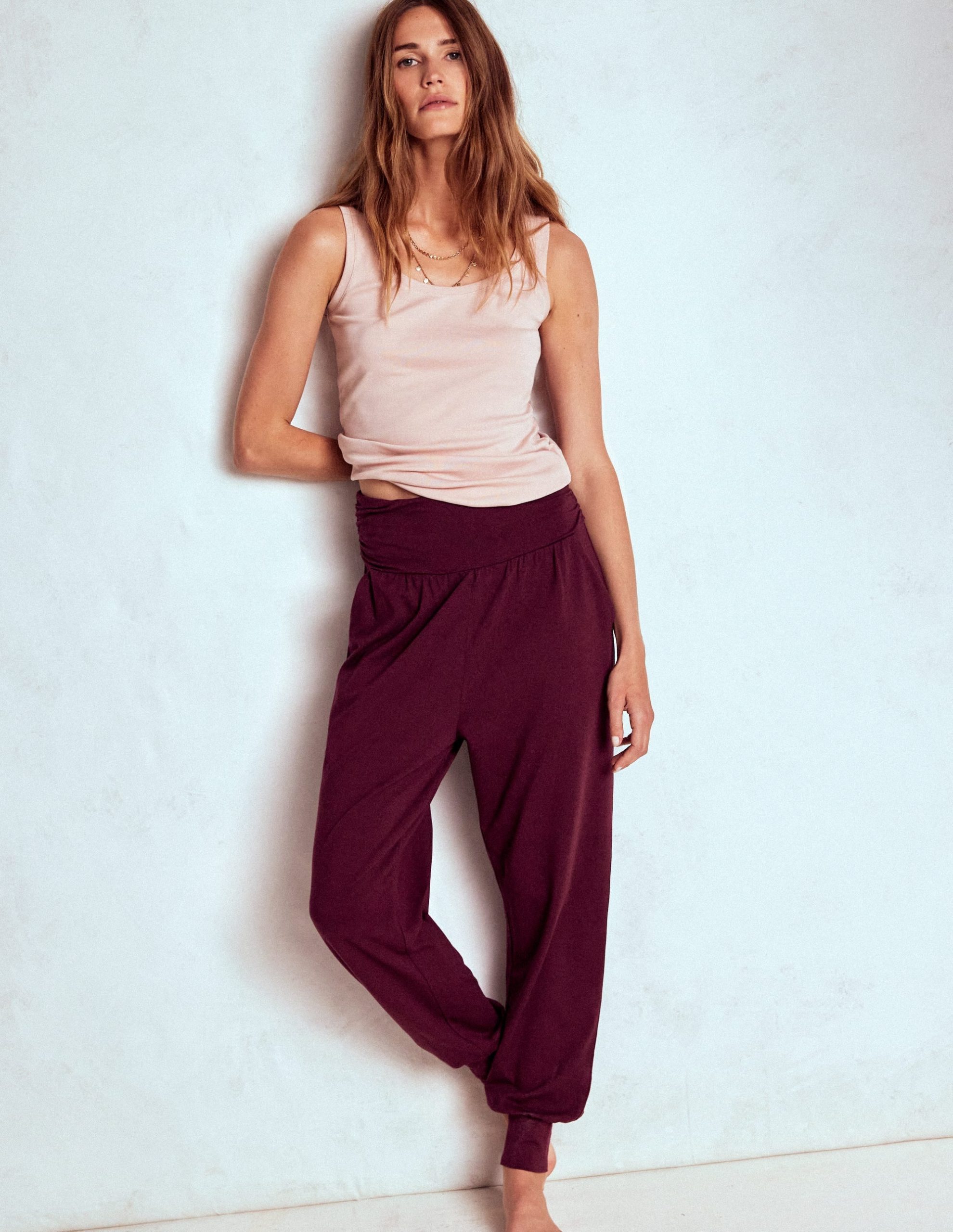 Hareem Jersey Sweatpants-Deep Wisteria - Image 4