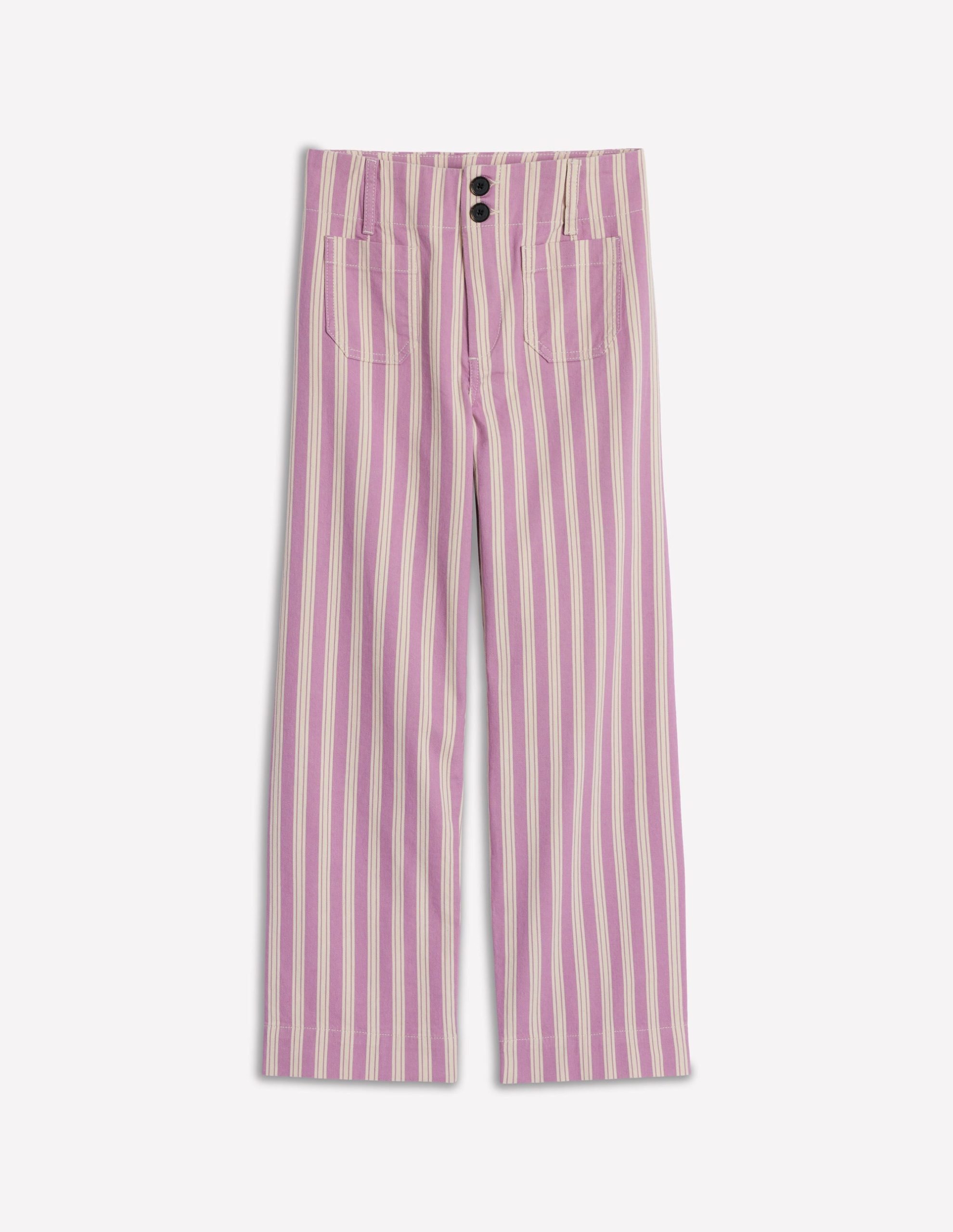 Primrose Patch Pocket Pants-Lilac Tram Stripe - Image 7