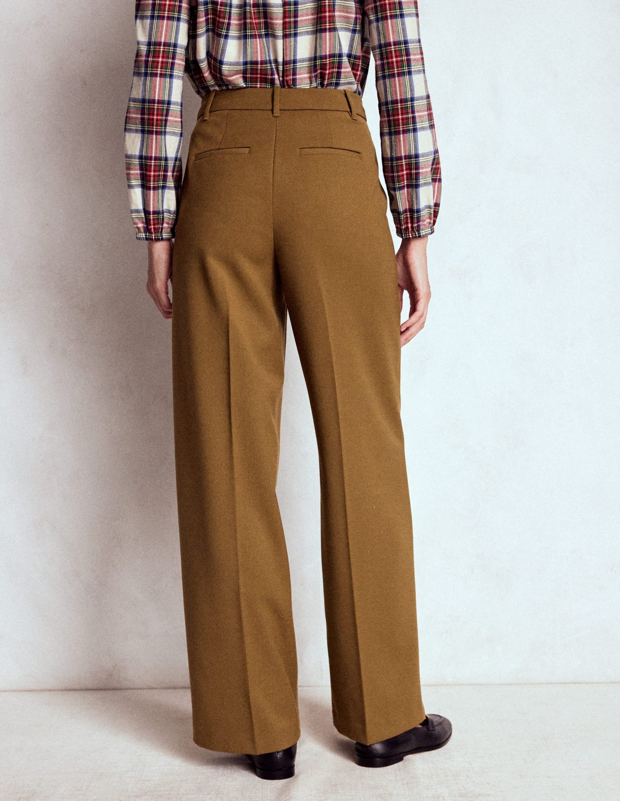 Belgravia Tailored Pants-Tobacco - Image 3