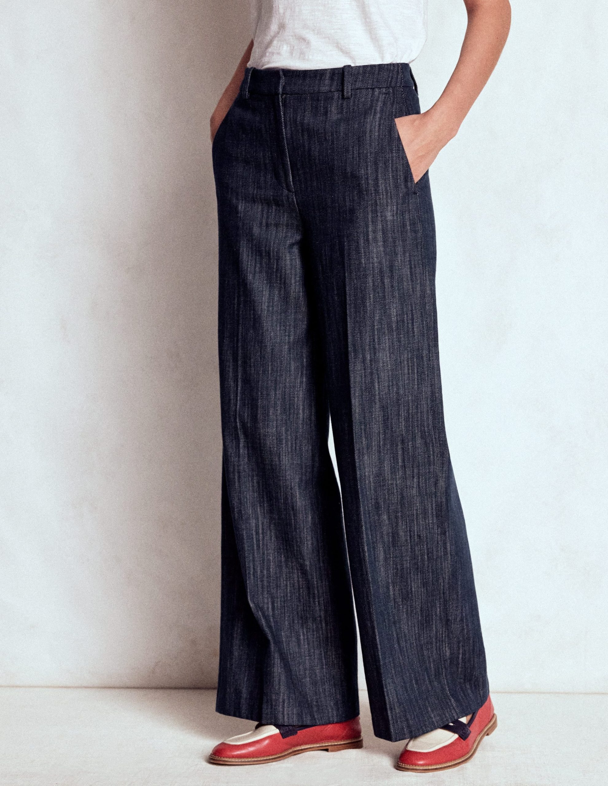 Belgravia Twill Pants-Navy Indigo - Image 3