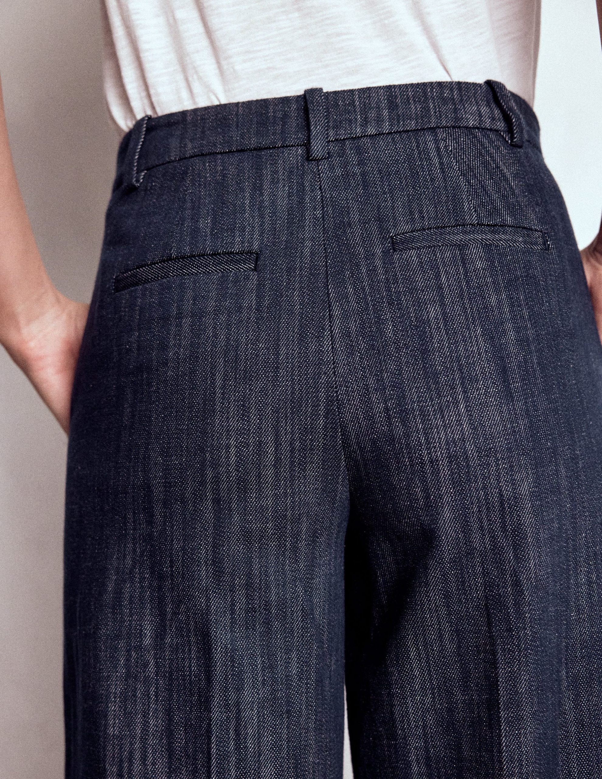 Belgravia Twill Pants-Navy Indigo - Image 4