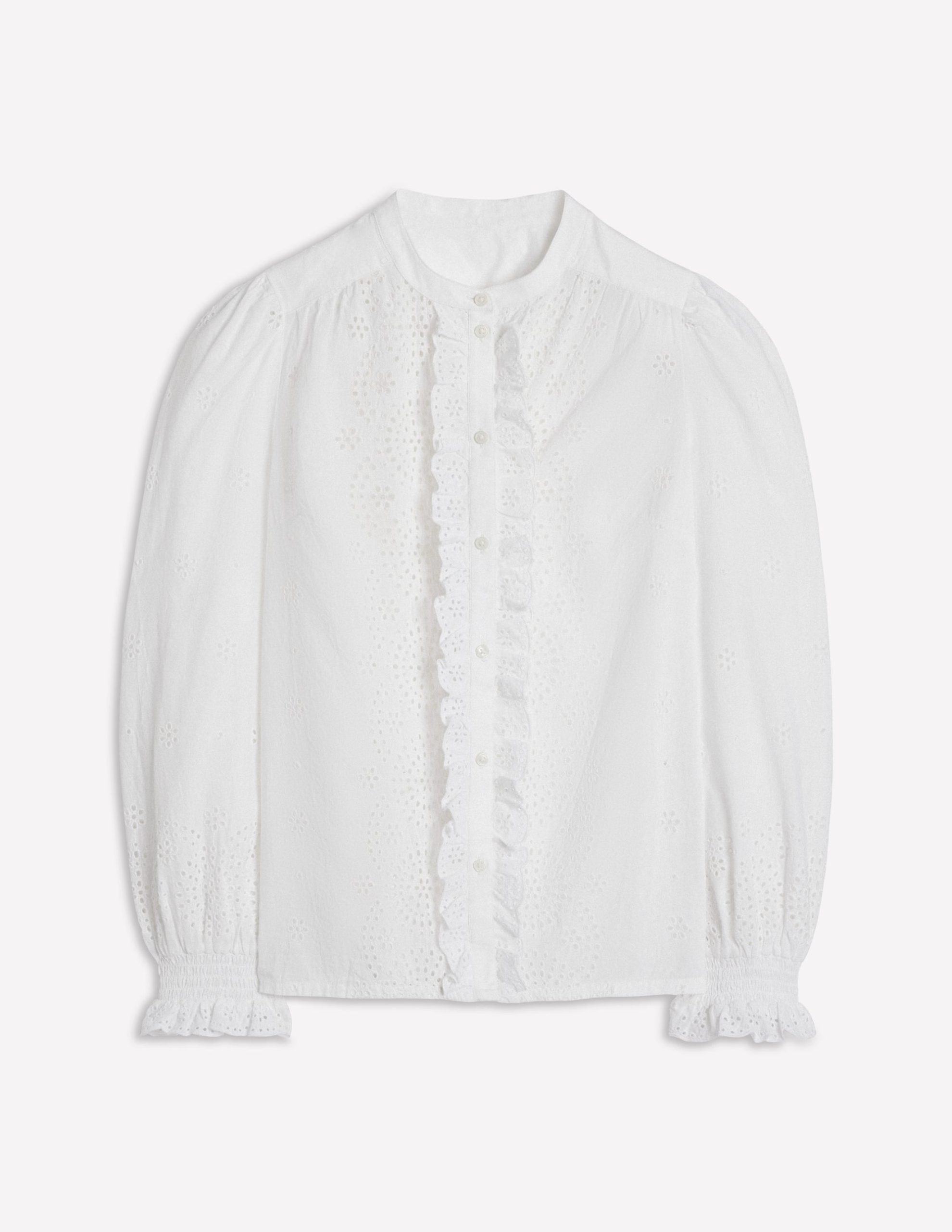 Alice Broderie Top-White - Image 5