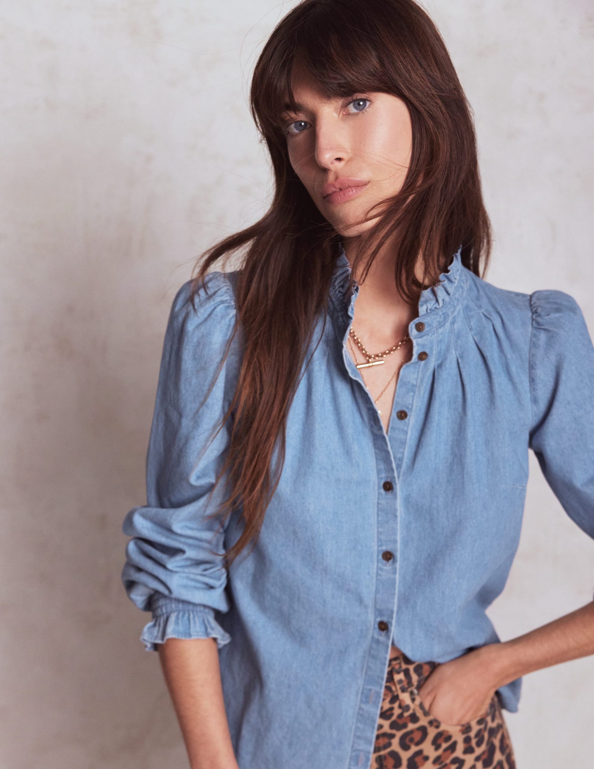 Lorna Denim Top-Light Authentic