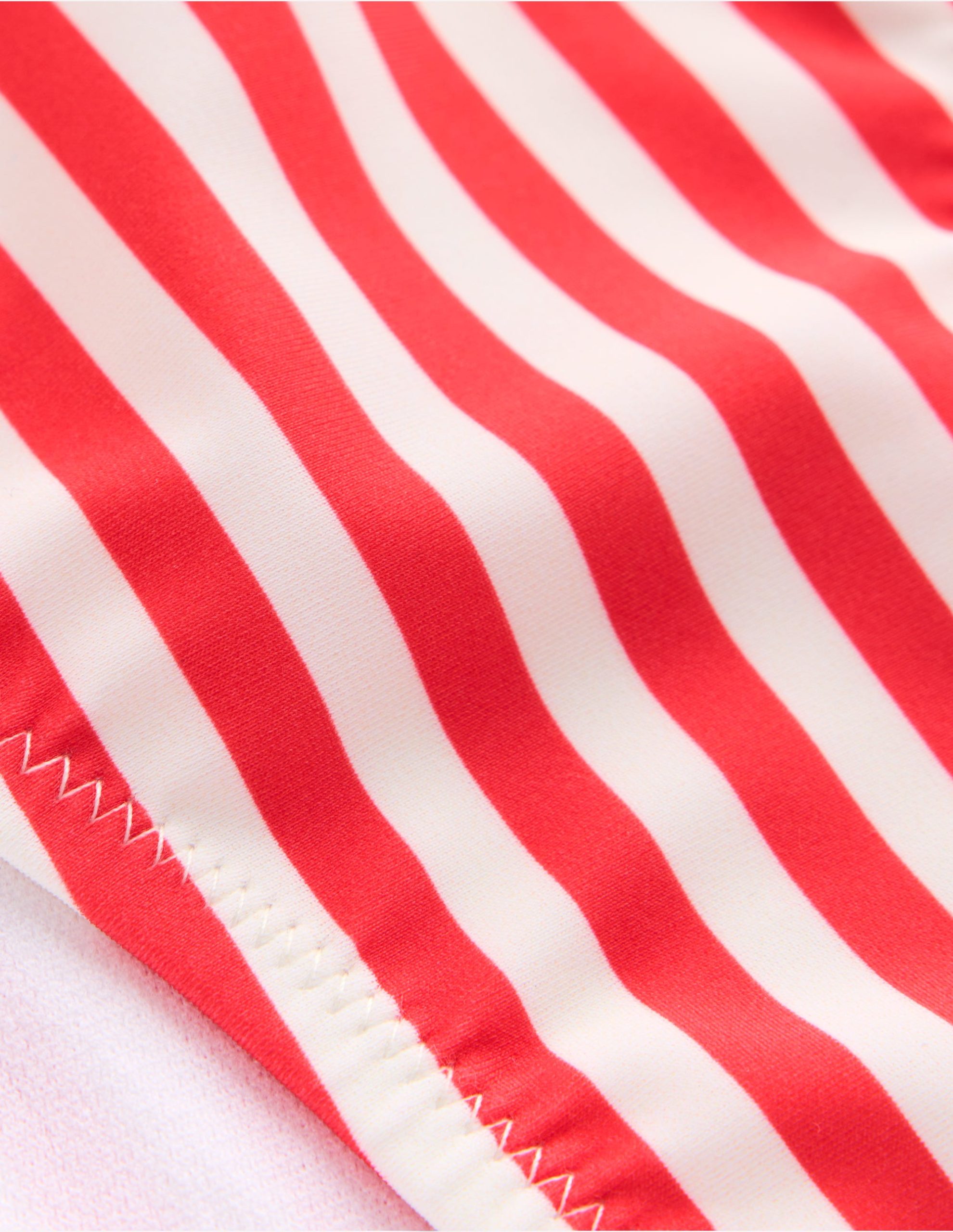 Classic Bikini Bottoms-Coral Punch/Ivory Stripe - Image 6